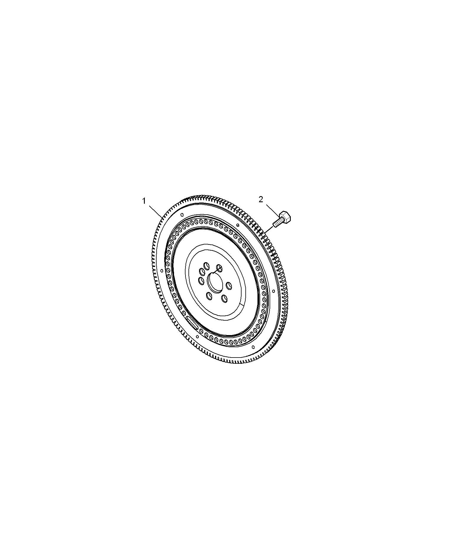 E111B002:FLYWHEEL & DRIVE PLATE(1.8T)