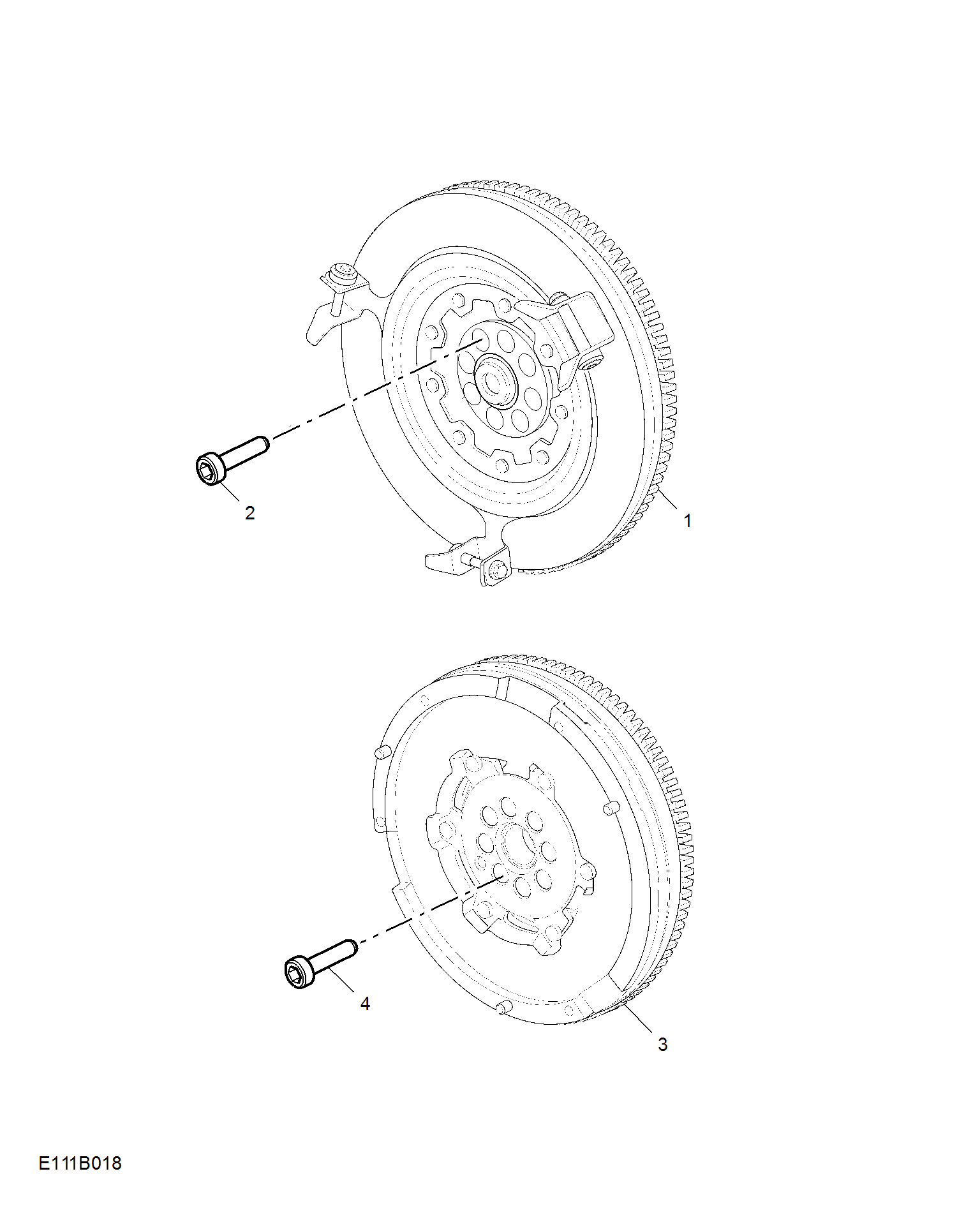 E111B018:FLYWHEEL & DRIVE PLATE(1.5T)