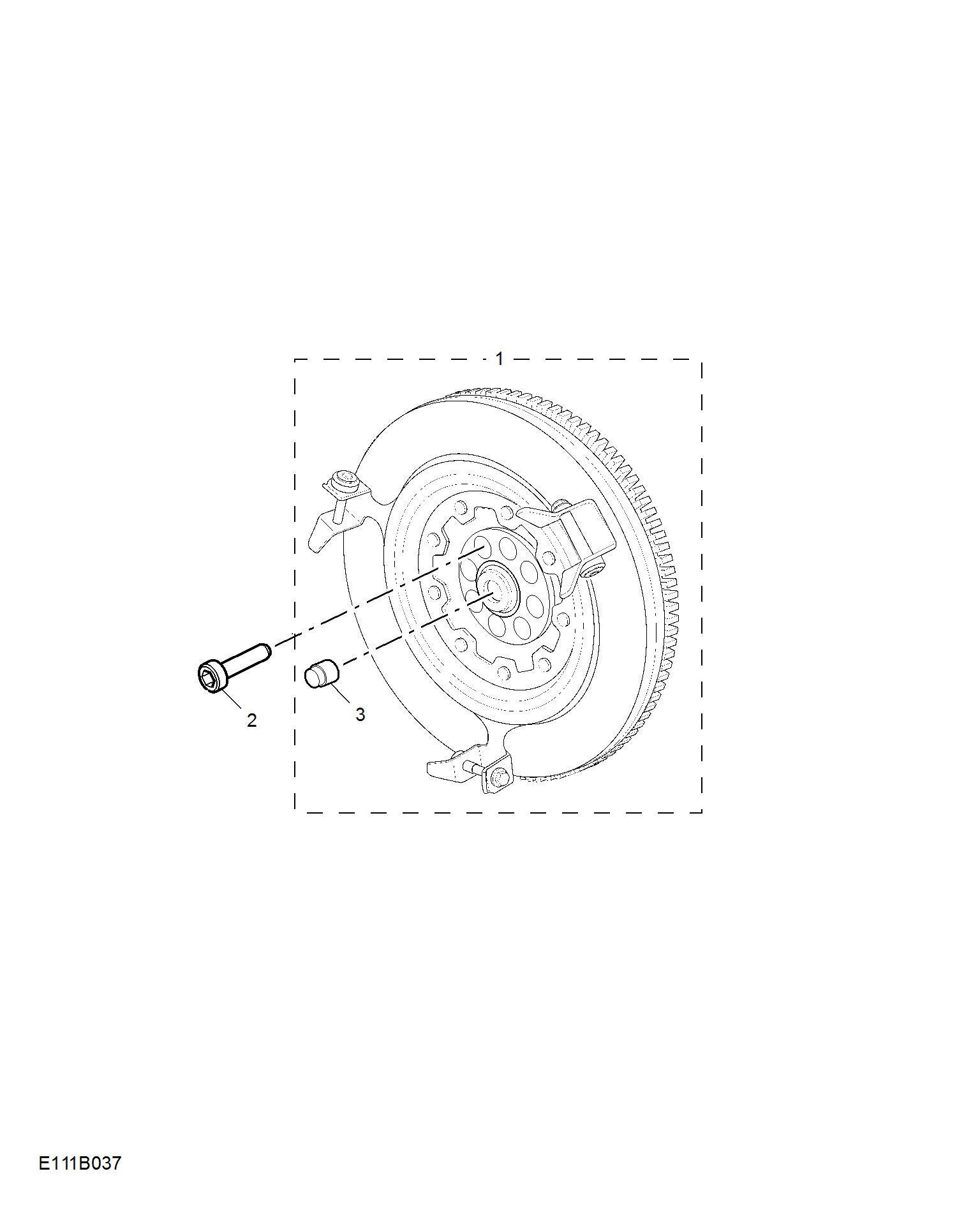 E111B037:FLYWHEEL & DRIVE PLATE(1.5T)