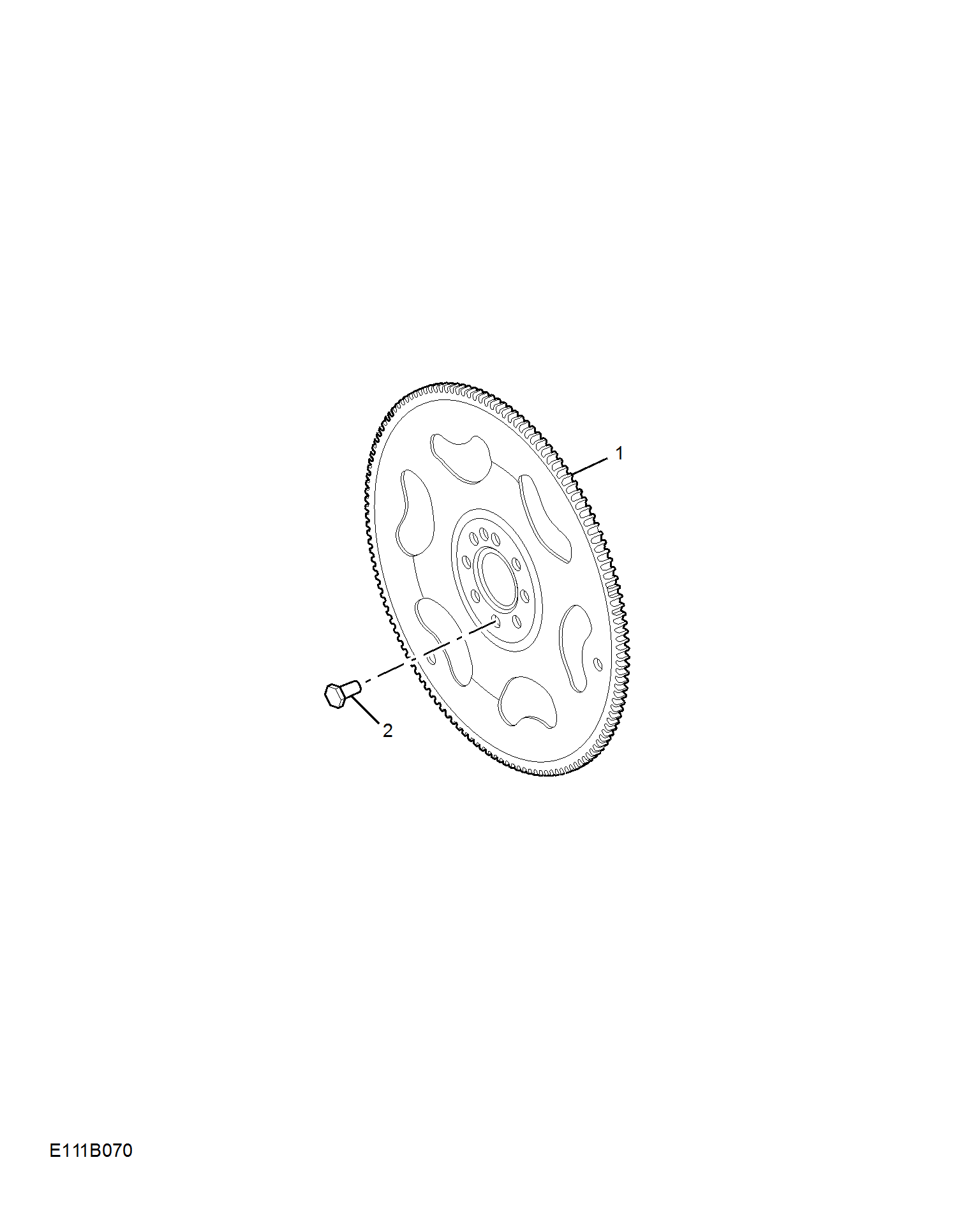 E111B070:FLYWHEEL & DRIVE PLATE(1.5T)