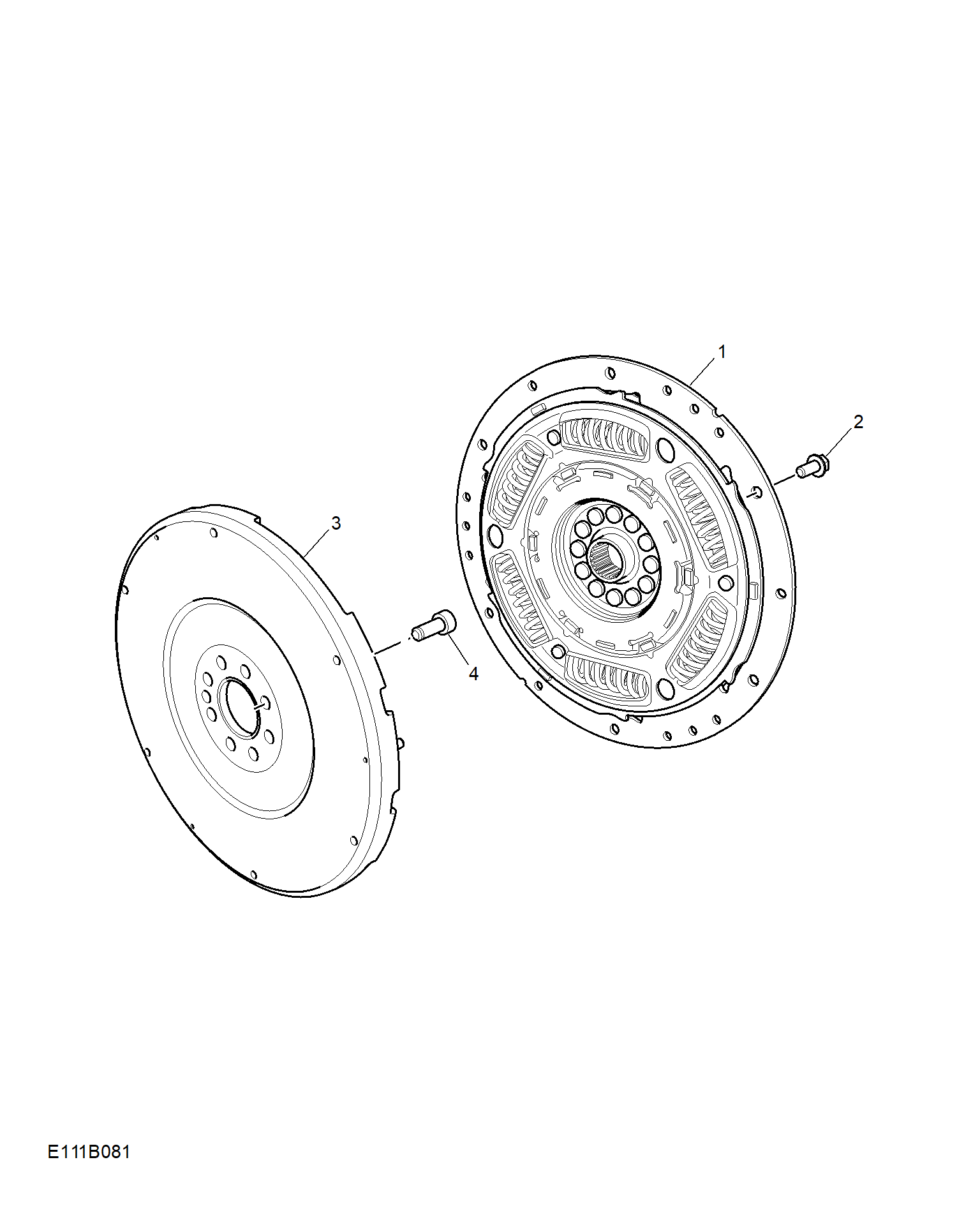 E111B081:FLYWHEEL & DRIVE PLATE(1.5T)