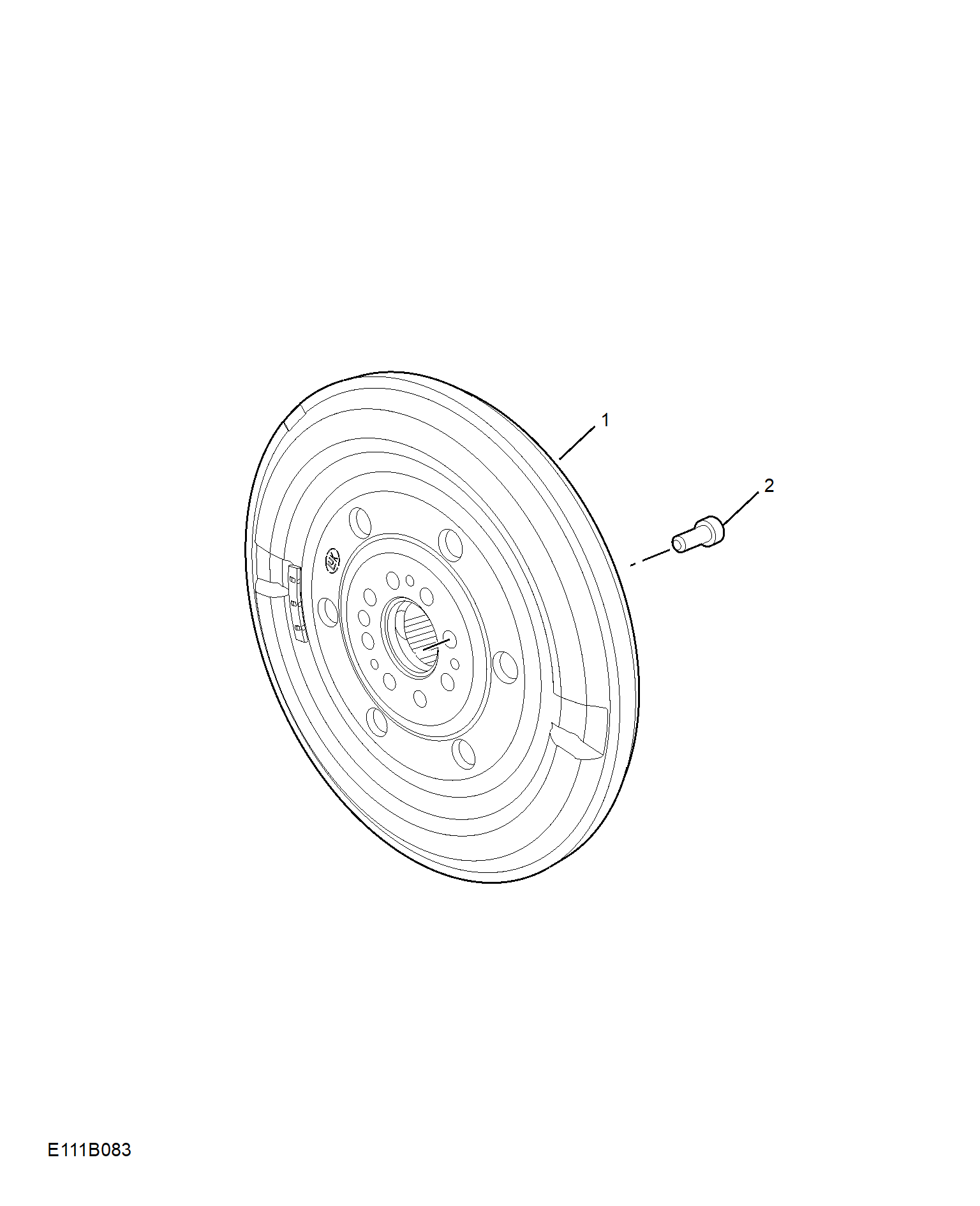 E111B083:FLYWHEEL & DRIVE PLATE(1.5L)