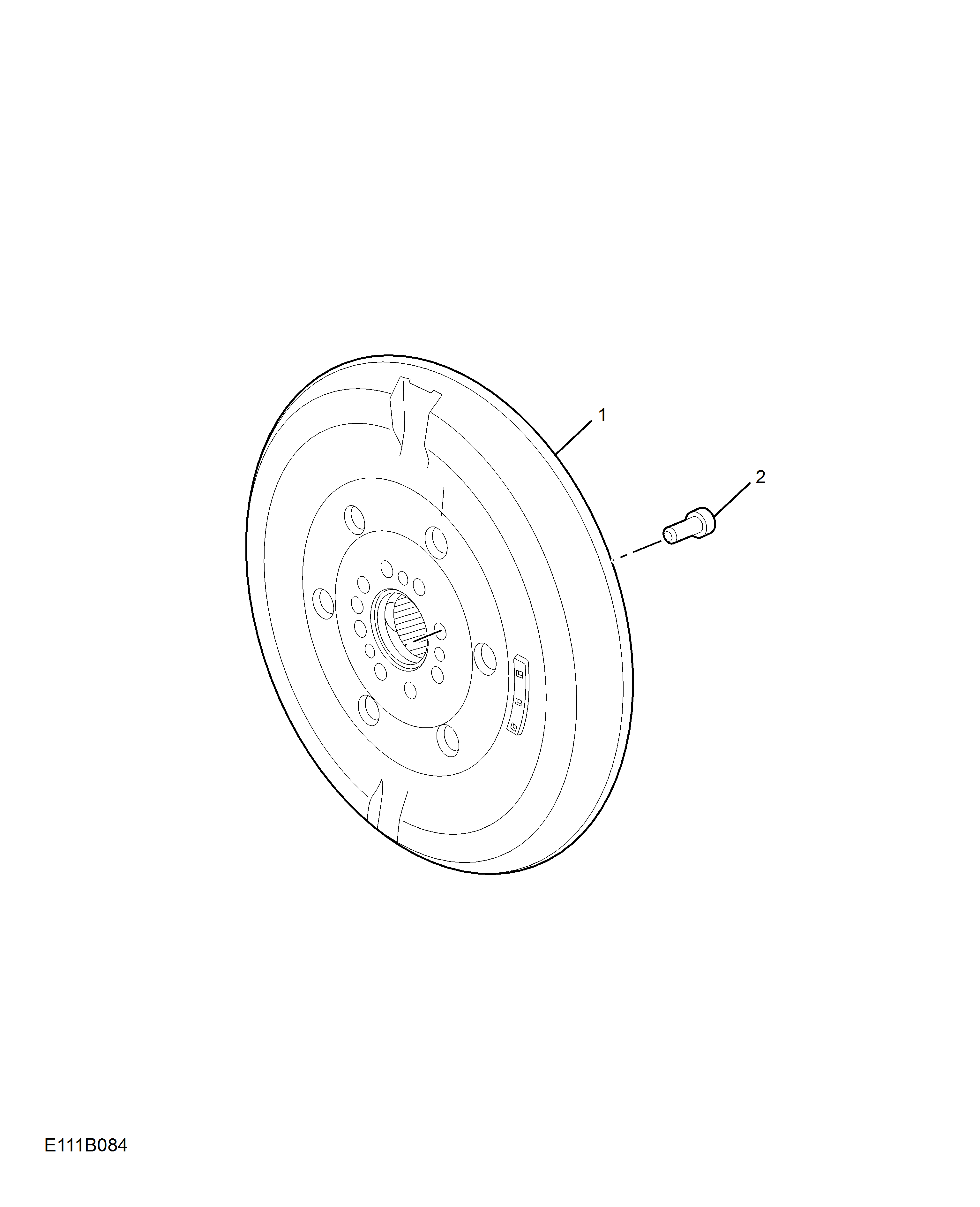 E111B084:FLYWHEEL & DRIVE PLATE(1.5T)
