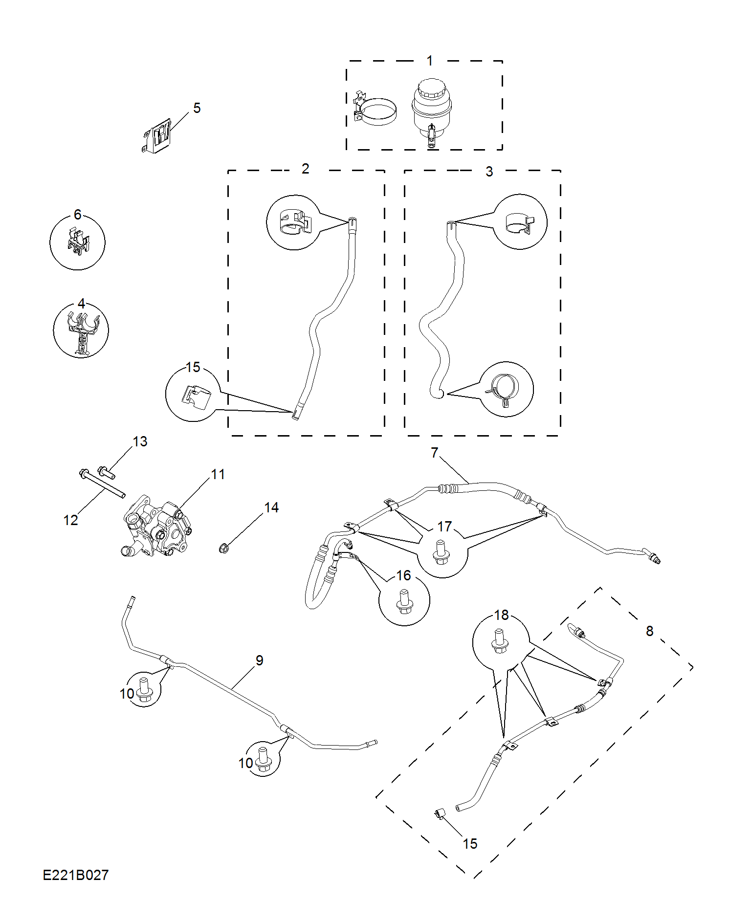 E211B022:STEERING PIPE