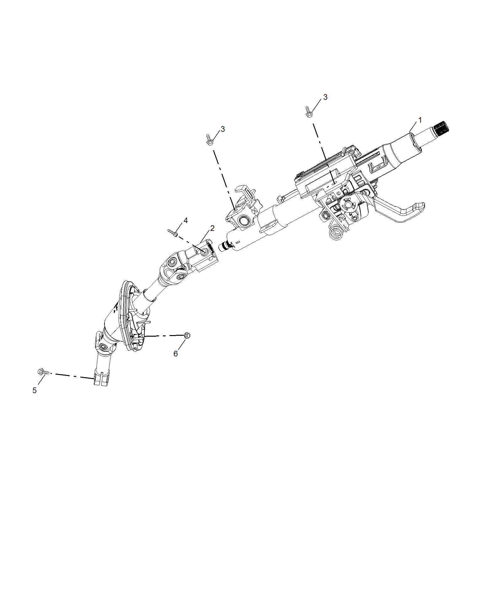 E211D032:STEERING COLUMN