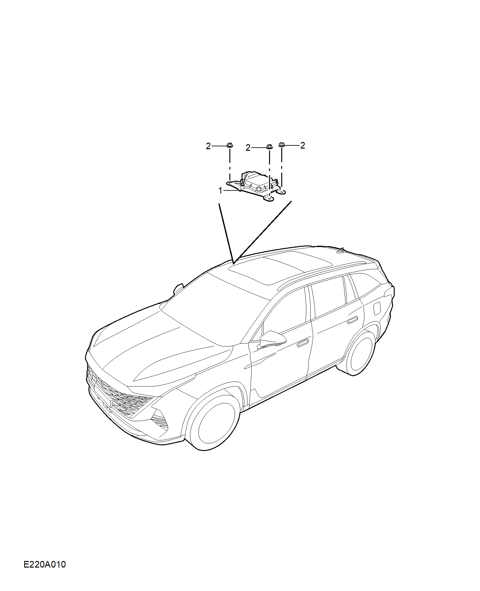 E220A010: Electronic Control Suspension