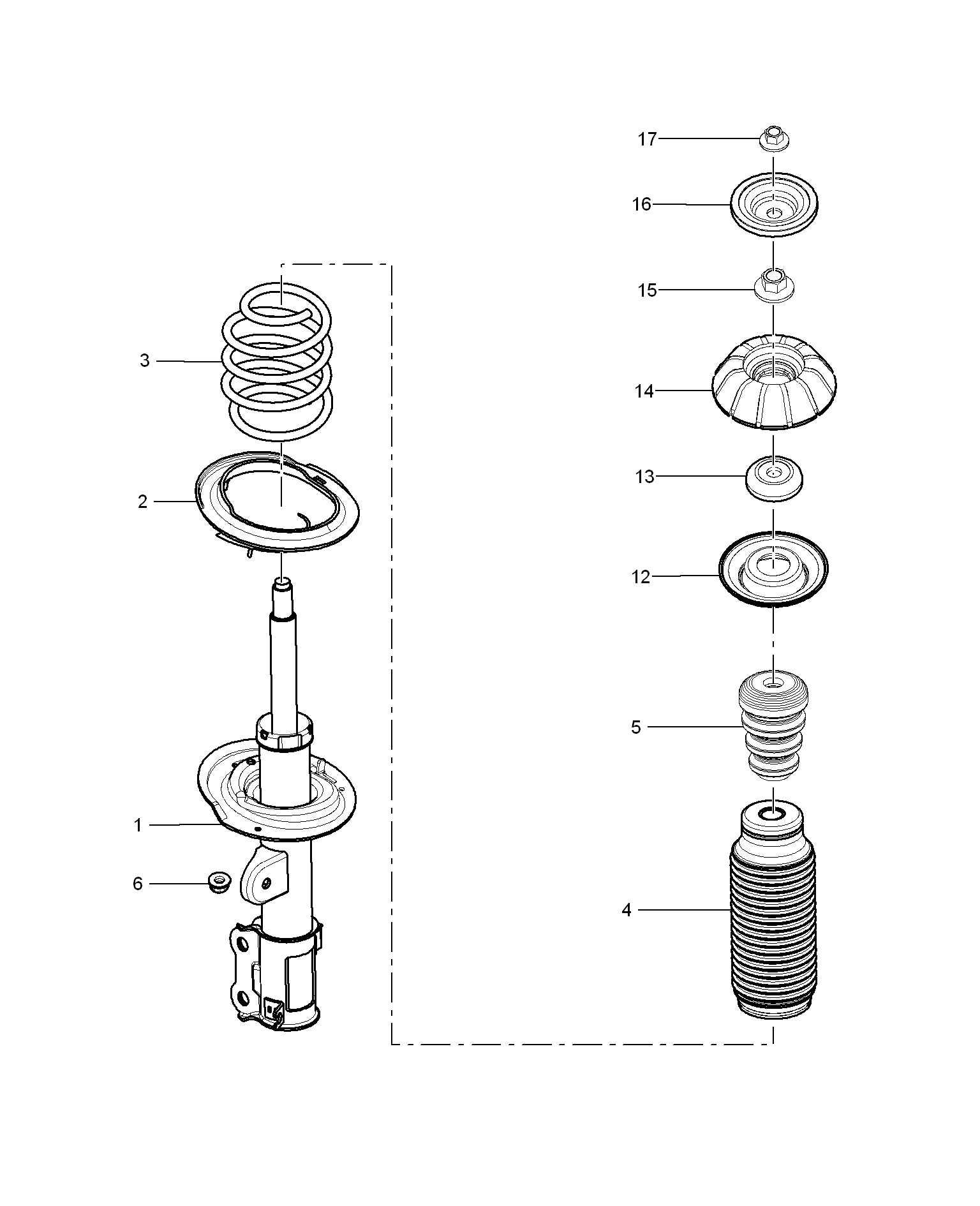 E221A016:FRONT SHOCK ABSORBER