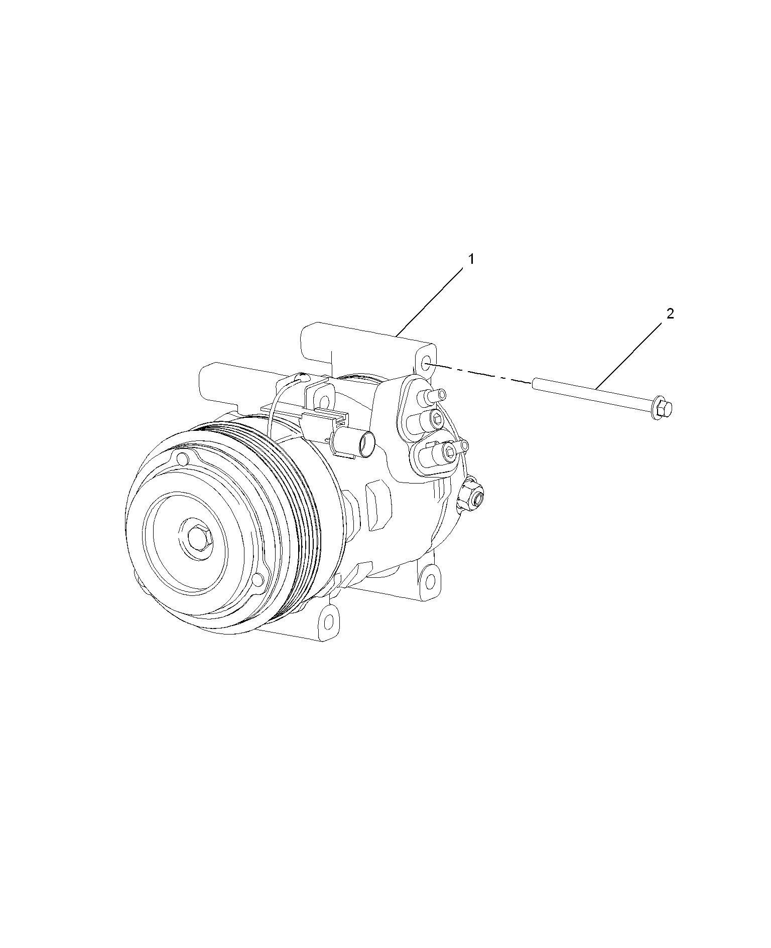 E311A018:COMPRESSOR & MISC RREFRIGERANT HARDWARE