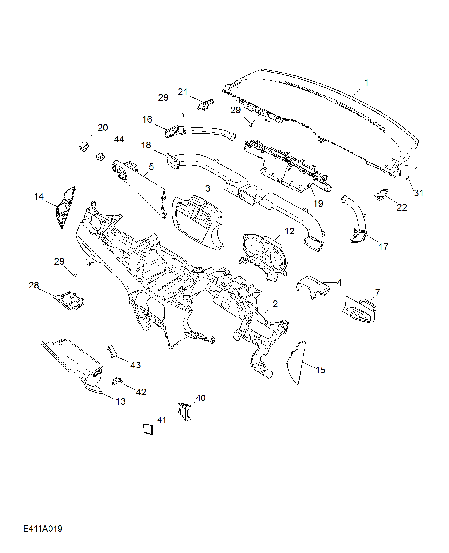 E411A019:FASCIA