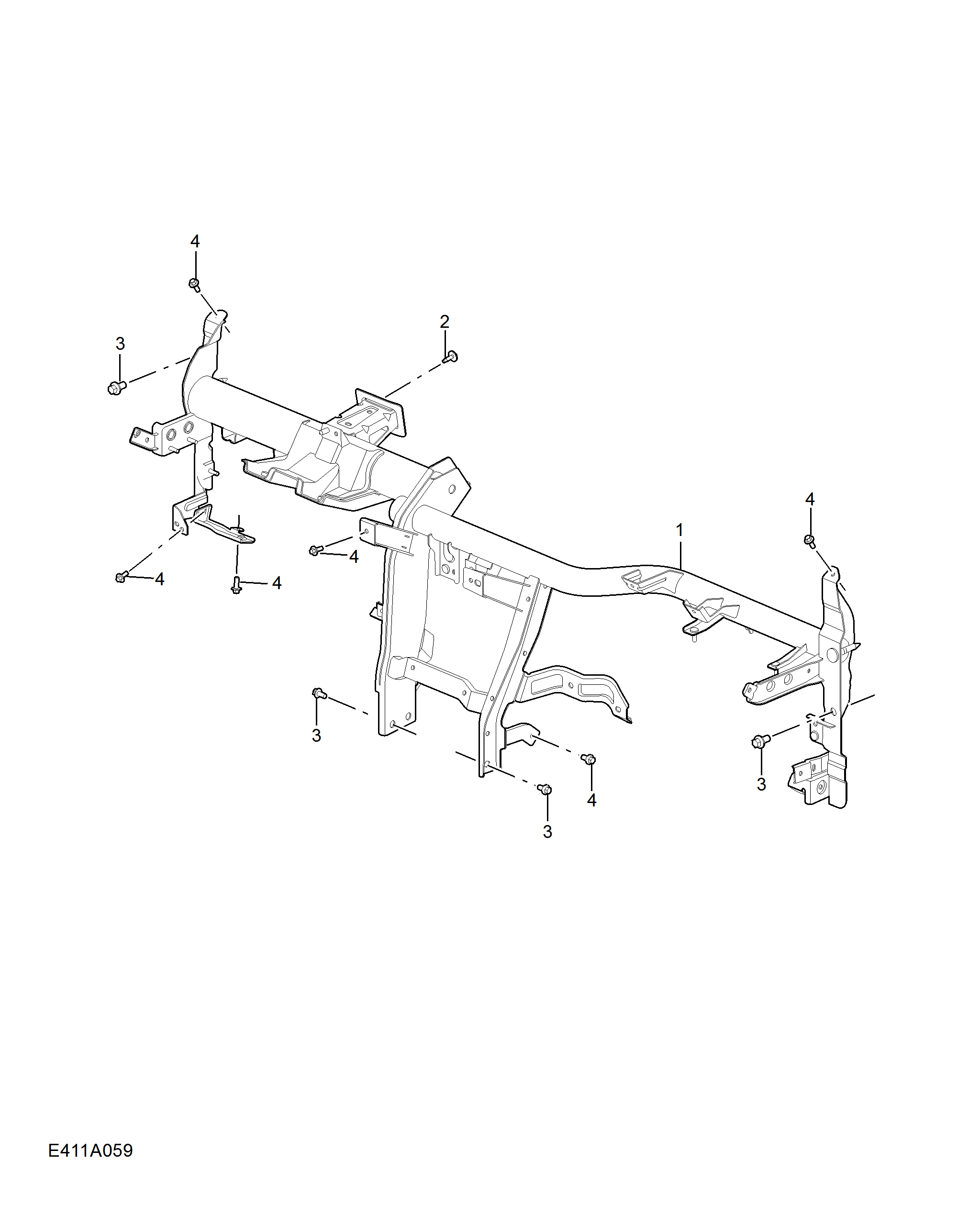 E411A059:FASCIA BRACKET
