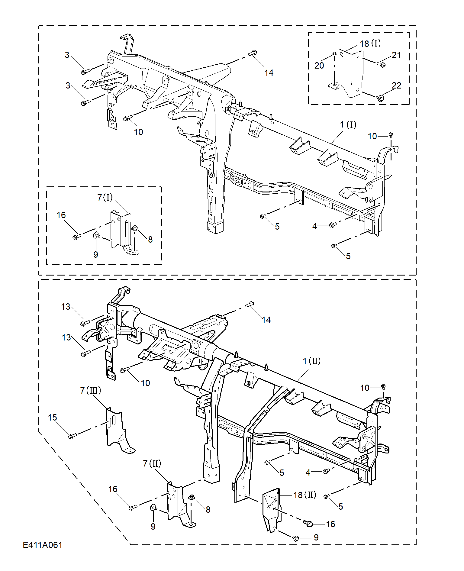 E411A061:FASCIA BRACKET