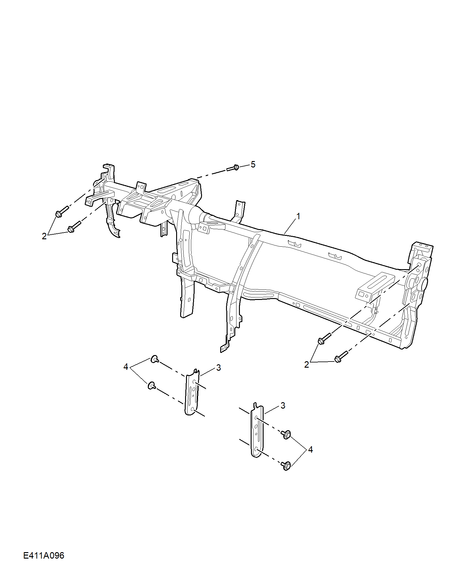 E411A096:FASCIA BRACKET
