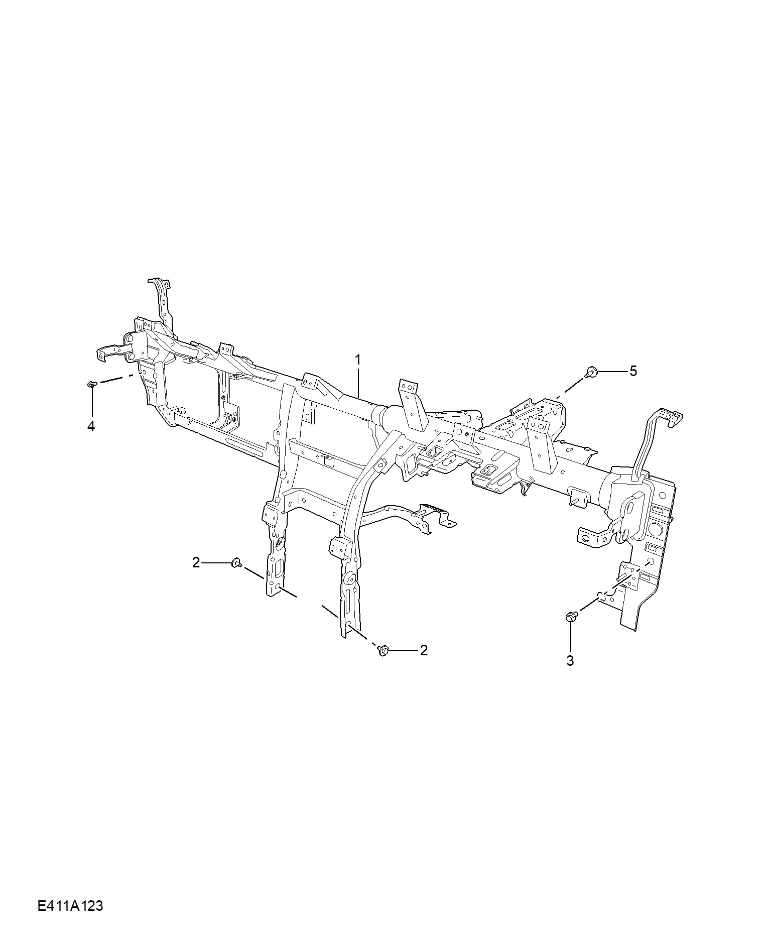 E411A123:FASCIA BRACKET