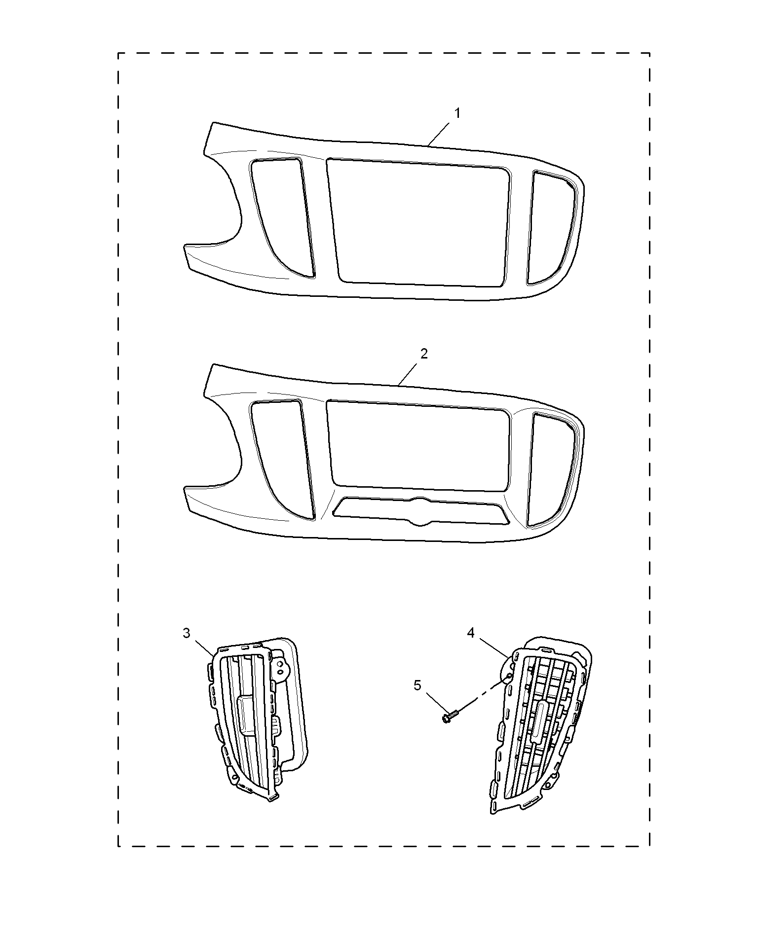 E411C006:CENTER BEZEL