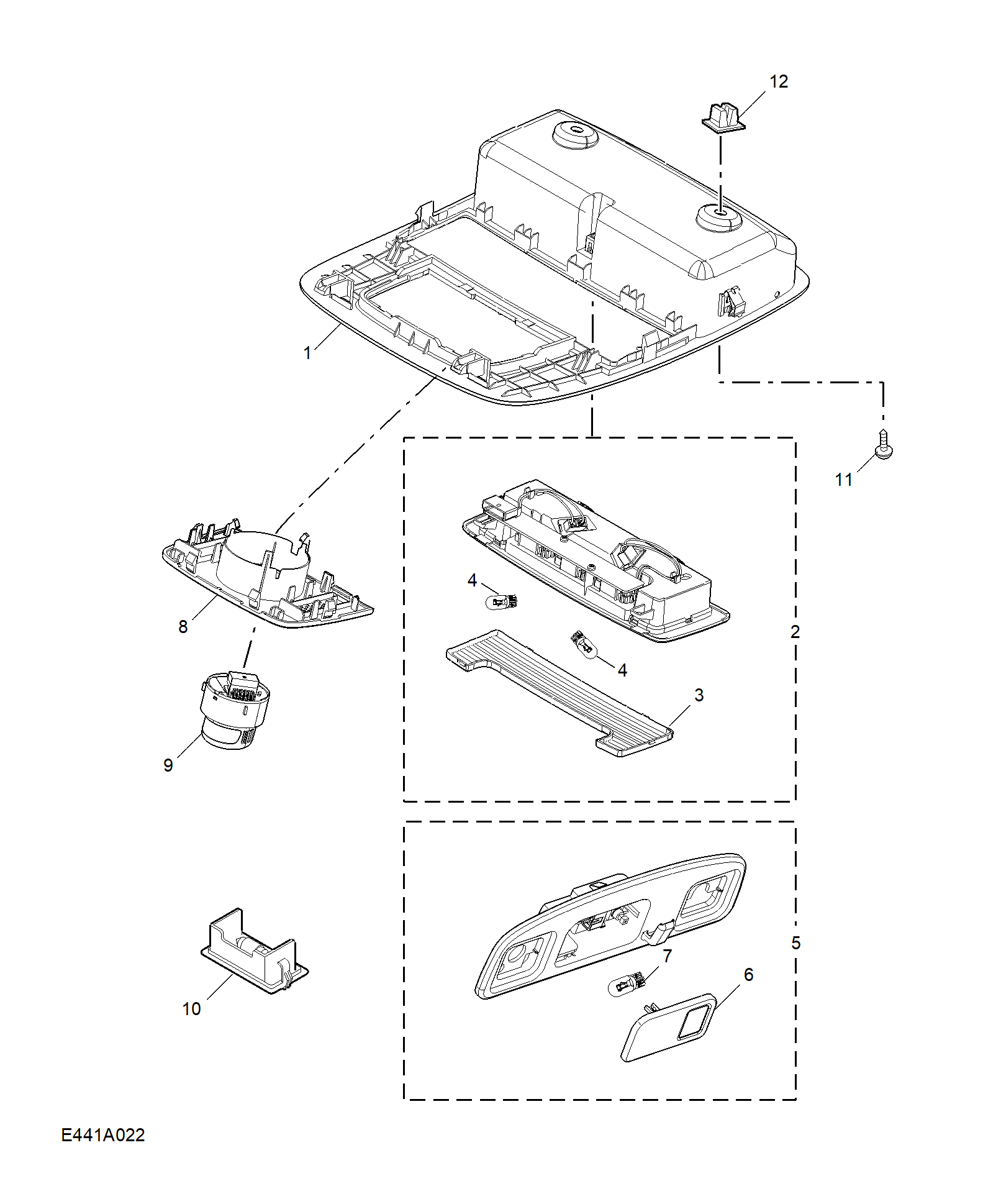 E441A022:INTERIOR LAMP