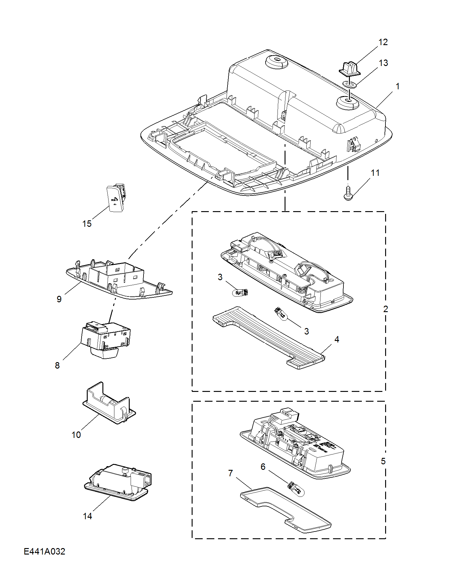 E441A032:INTERIOR LAMP