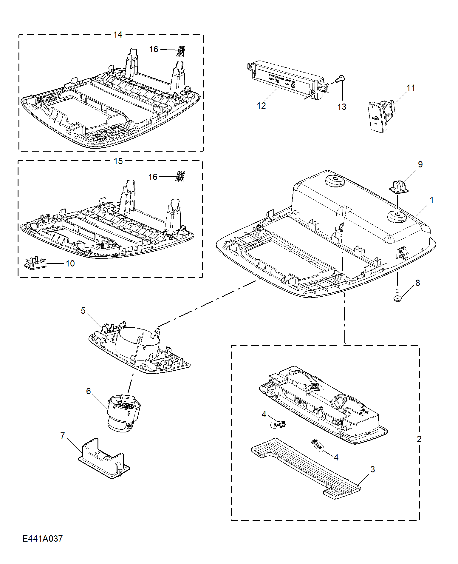 E441A037:INTERIOR LAMP