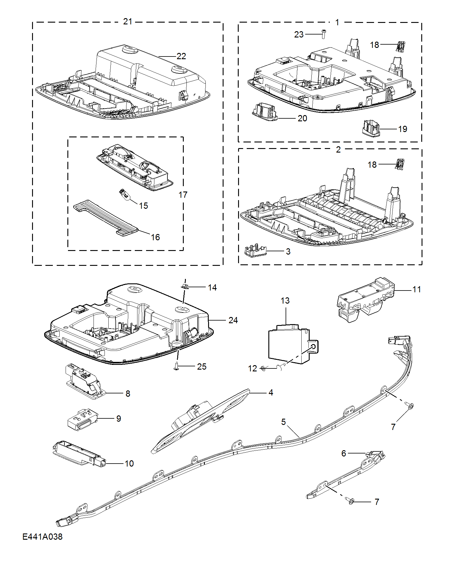 E441A038:INTERIOR LAMP