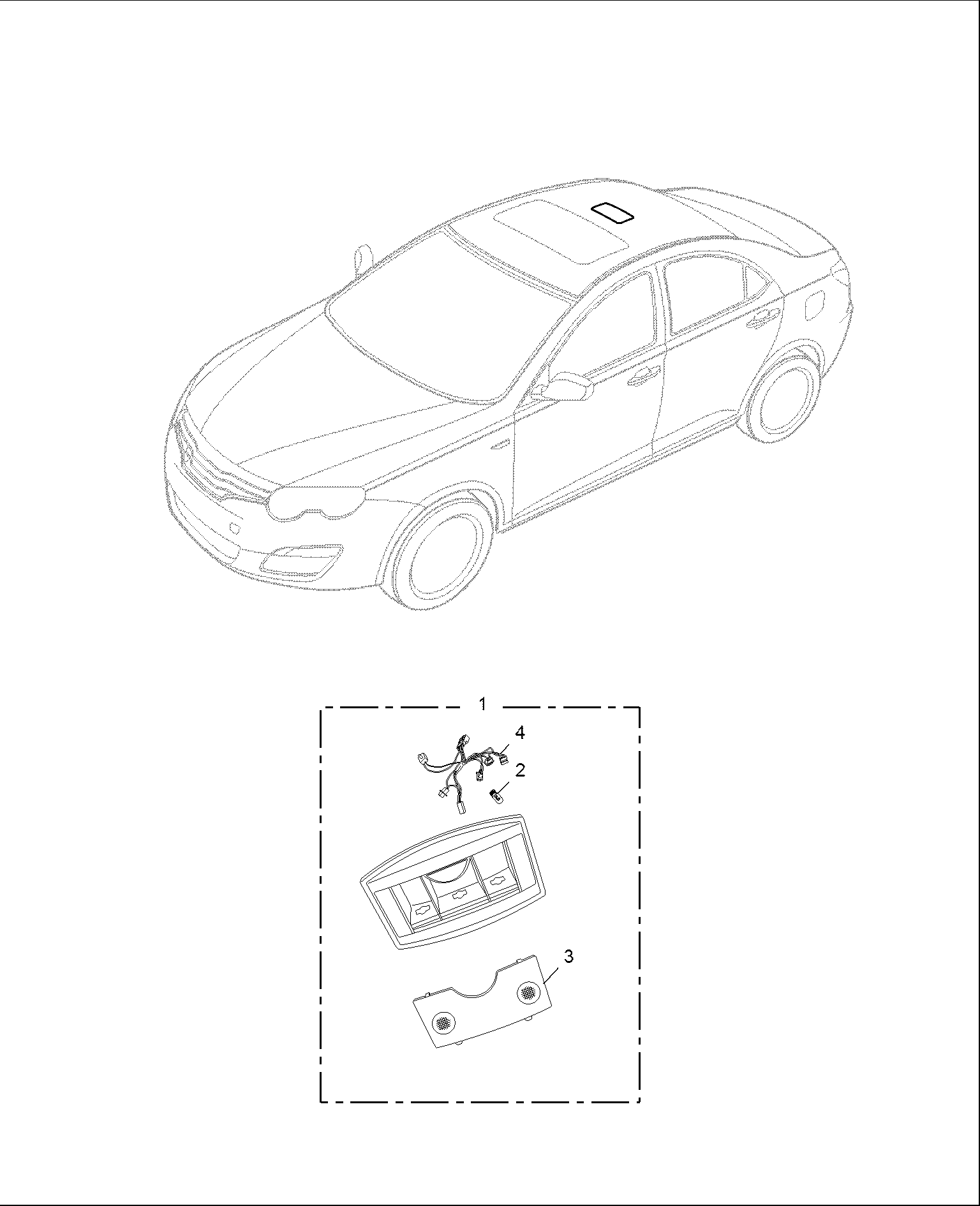 E441B001:REAR INTERIOR COURTESY LAMP