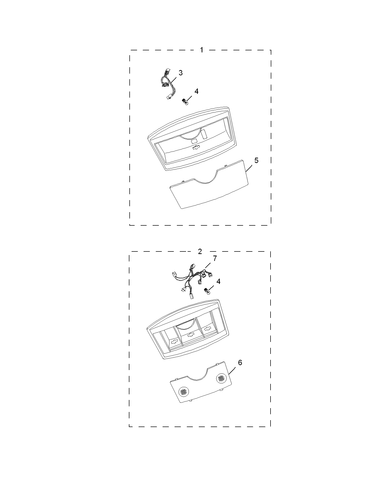 E441B006:REAR INTERIOR COURTESY LAMP