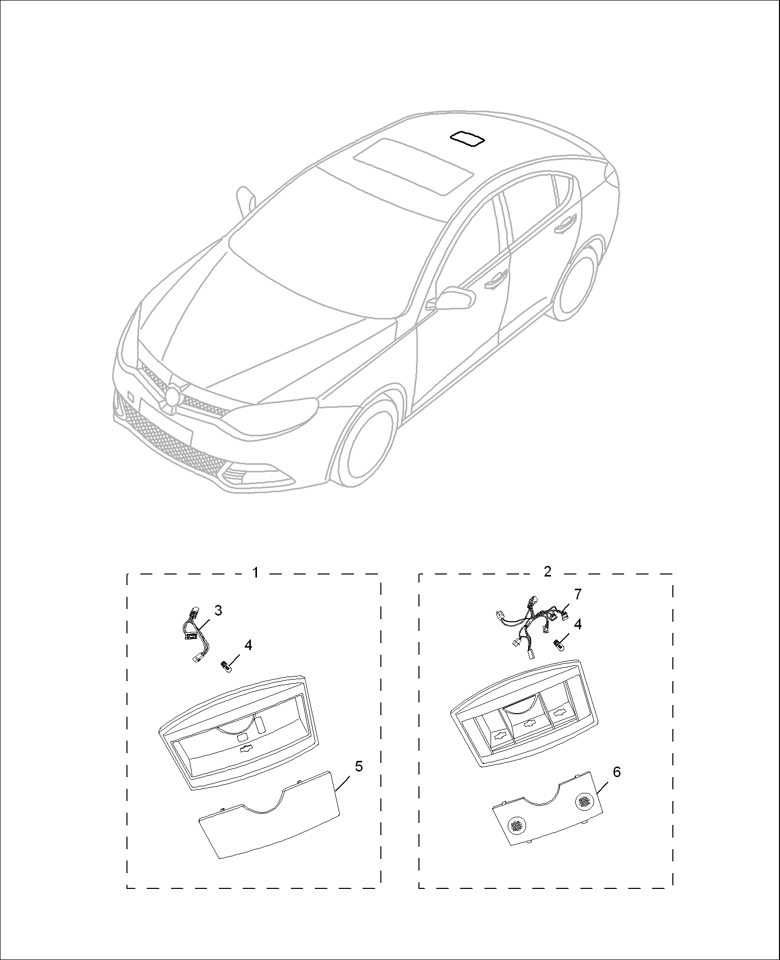 E441B007:REAR INTERIOR COURTESY LAMP