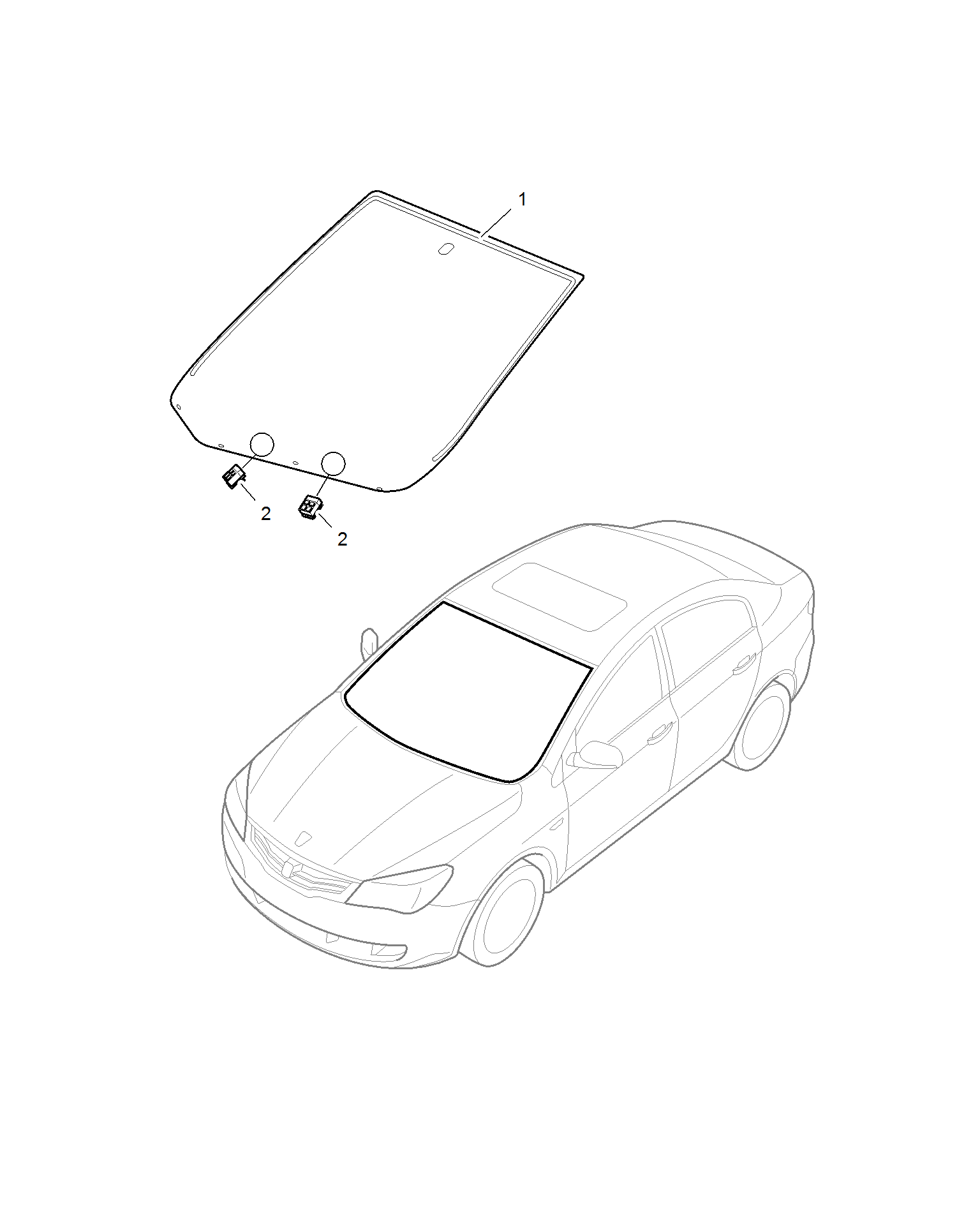 E611A007:WINDSHIELD