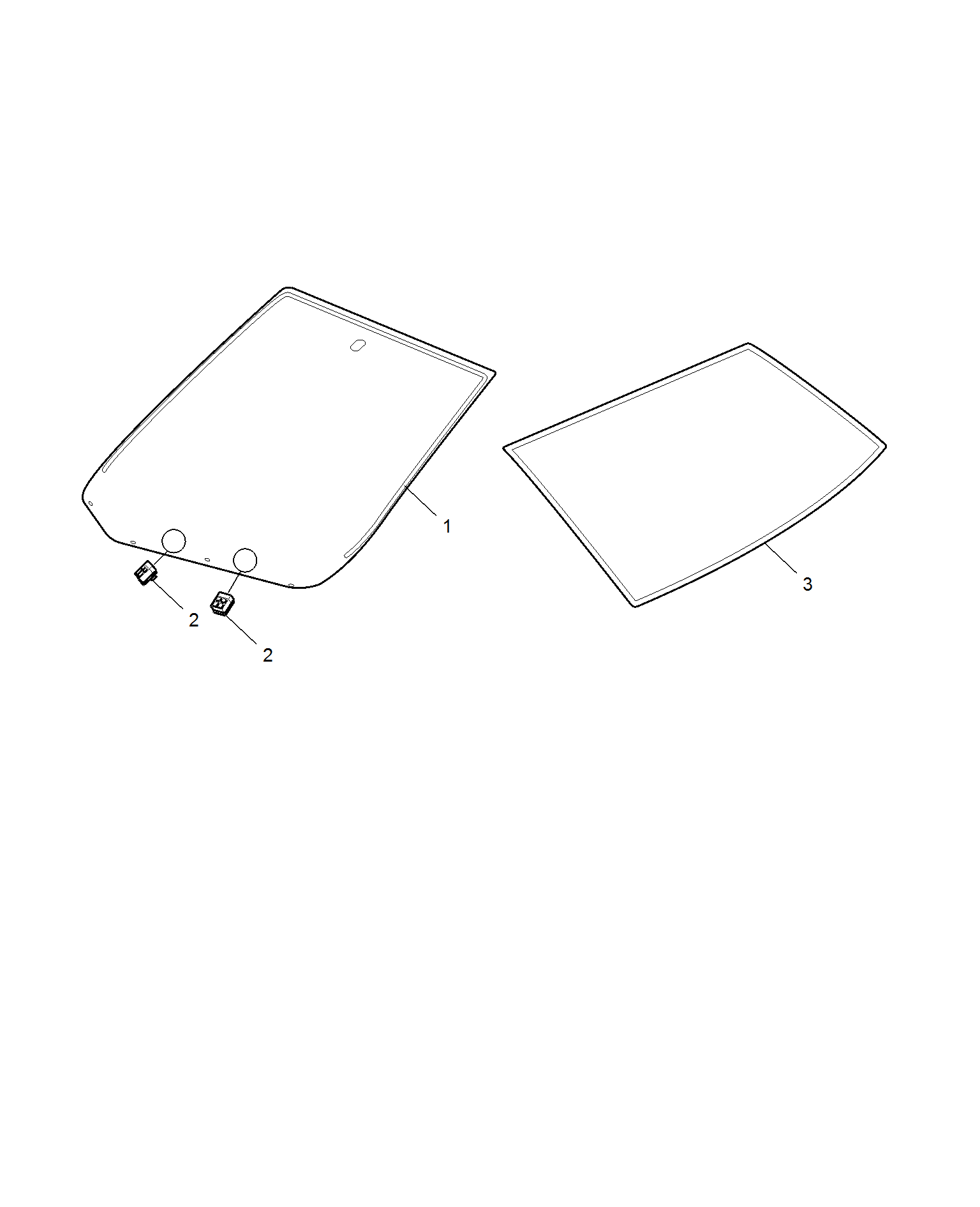 E611A017:WINDSHIELD