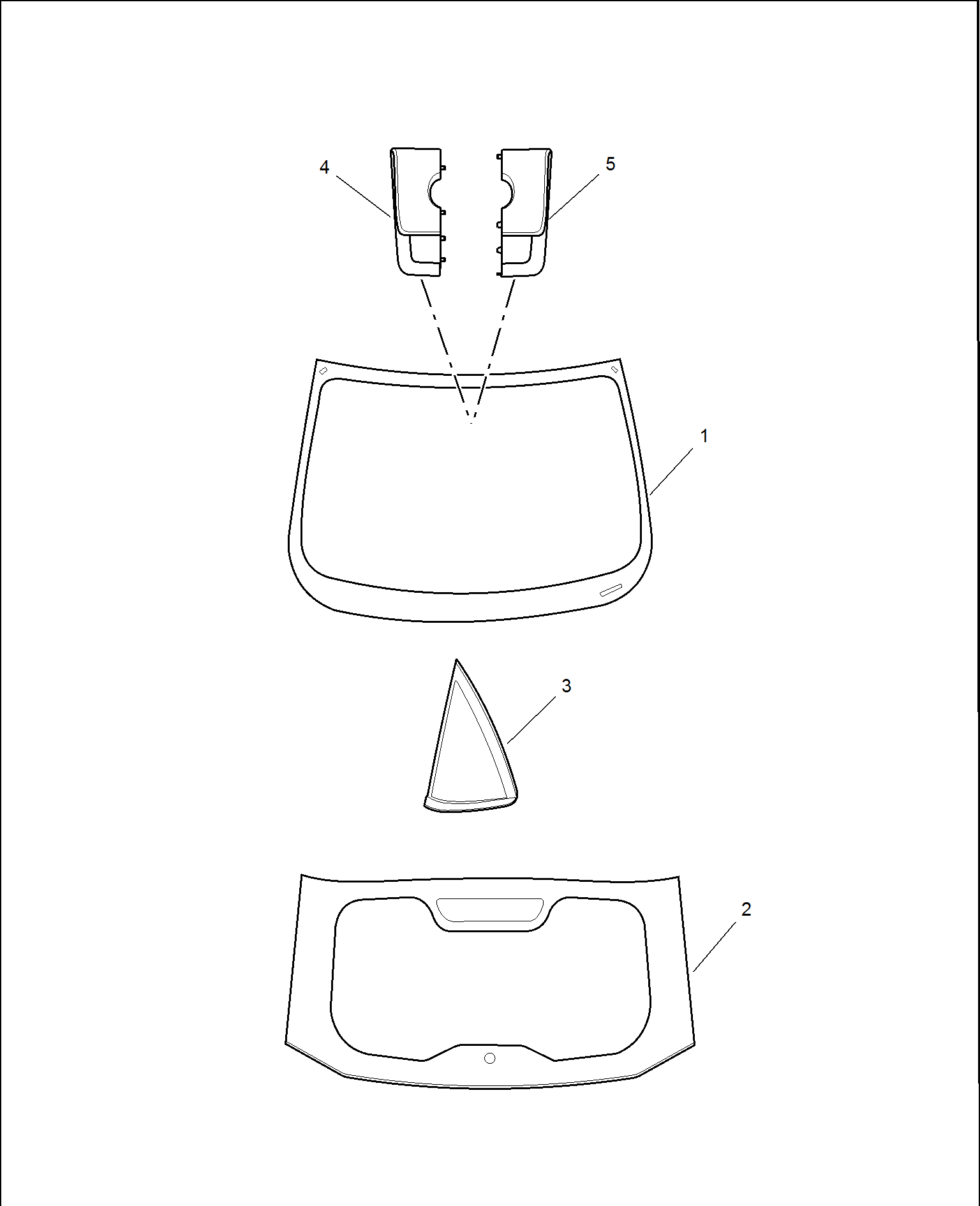 E611A022:WINDSHIELD