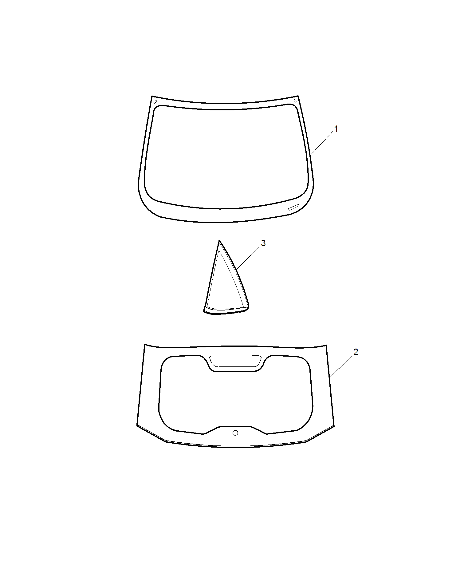 E611A026:WINDSHIELD