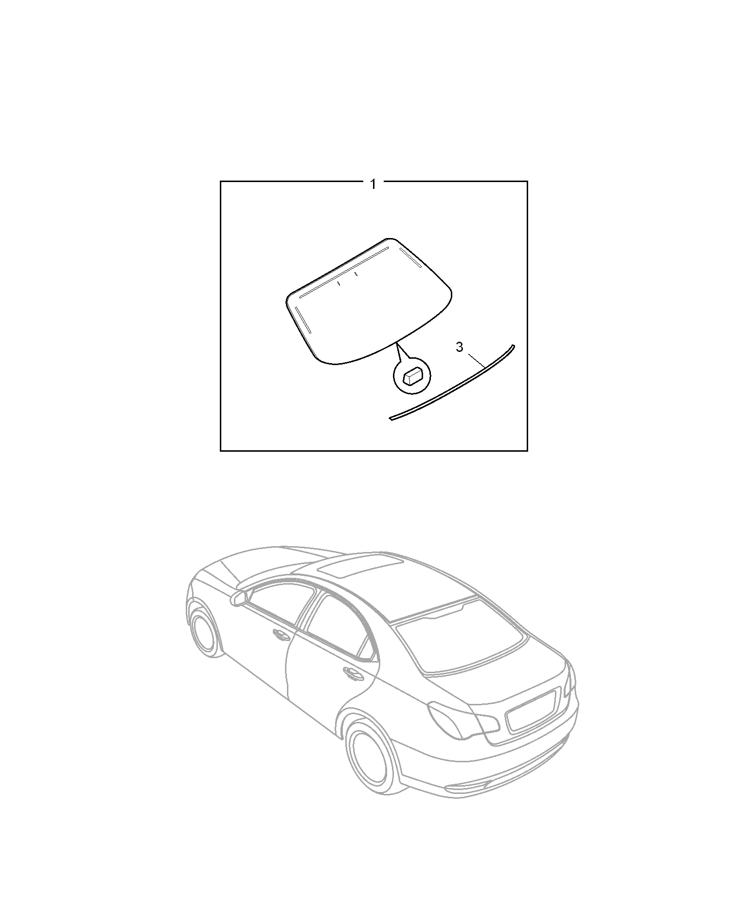 E611B002:REAR WINDOW(NOTCHBACK)