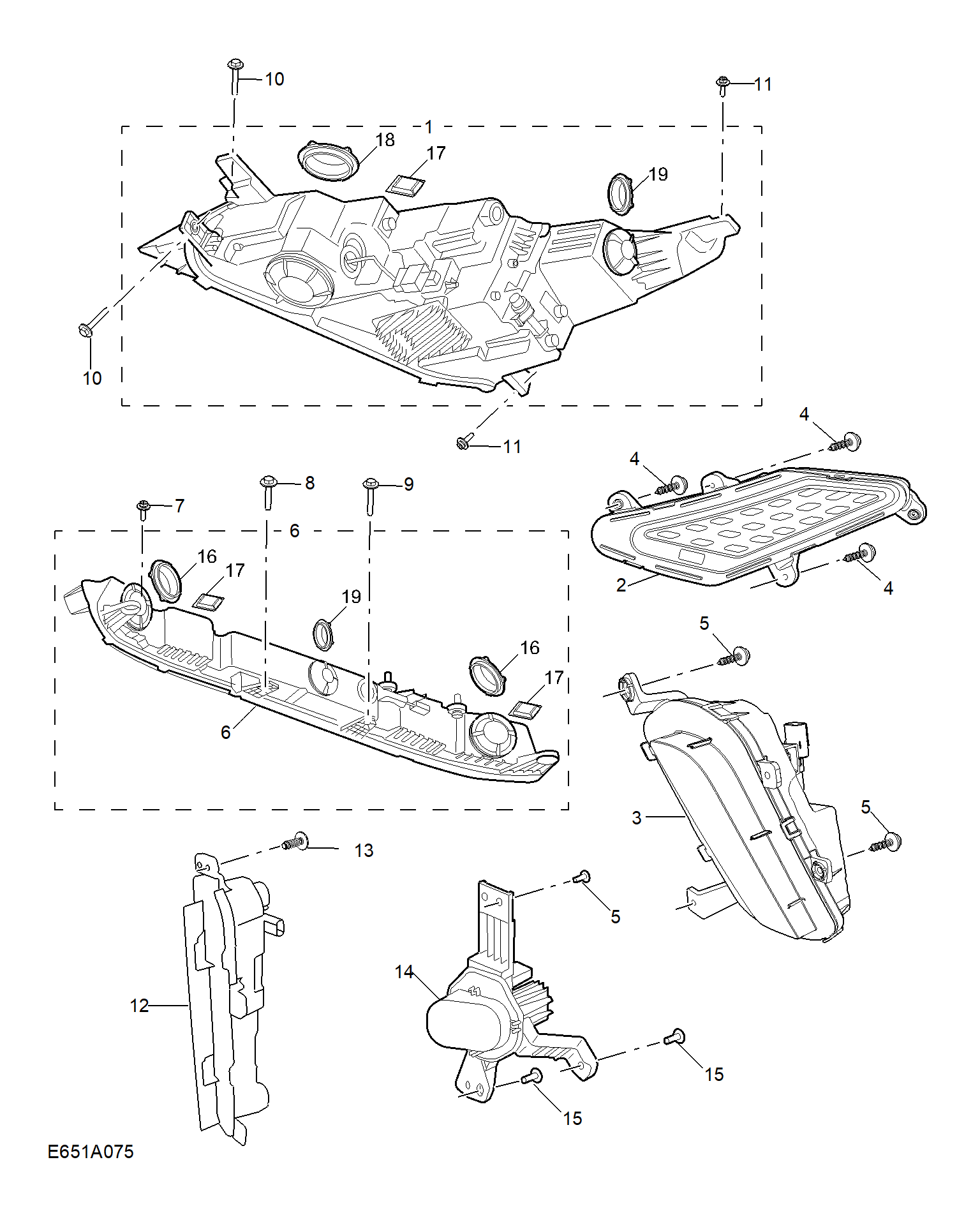 E651A075:HEADLAMP