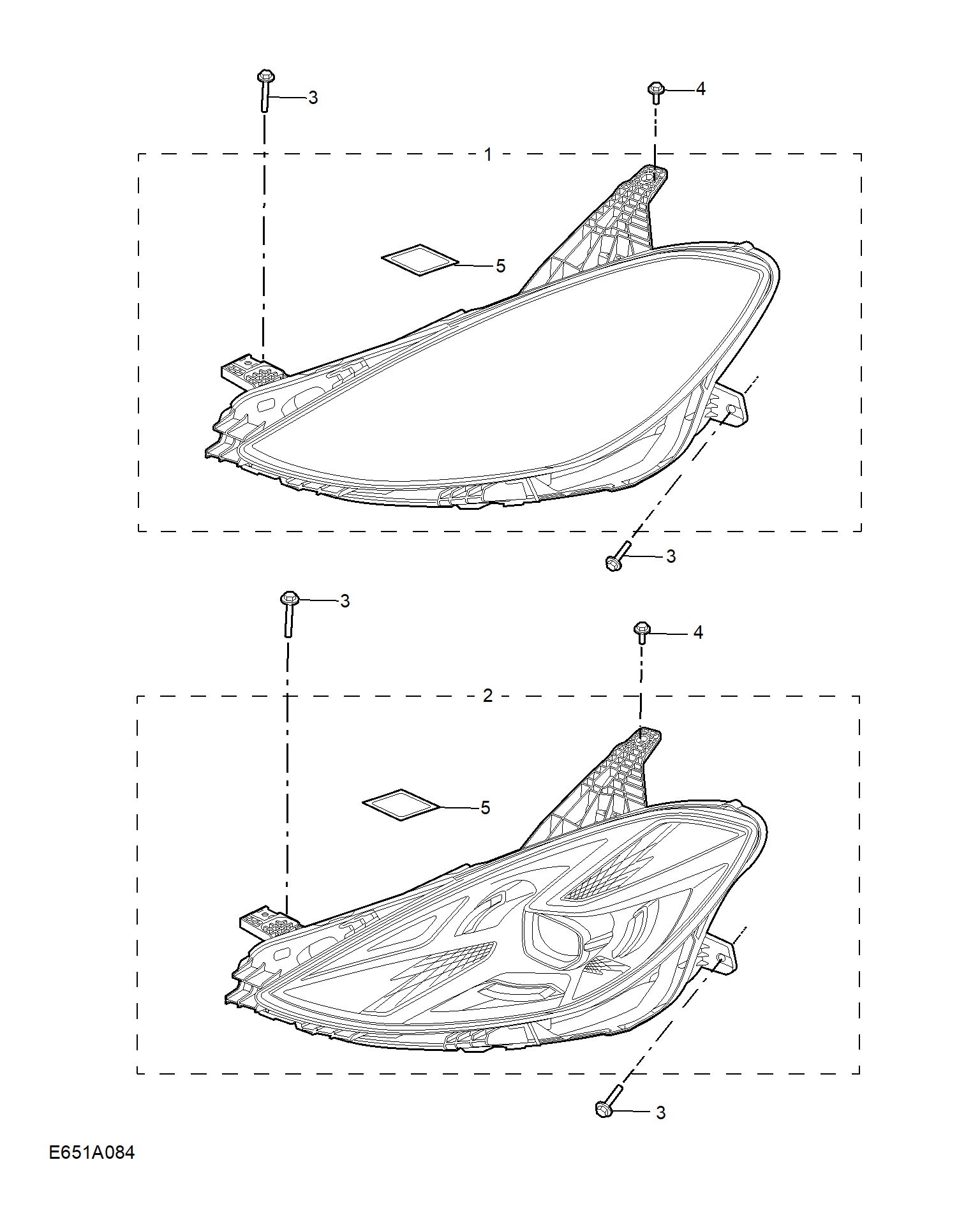 E651A084:HEADLAMP