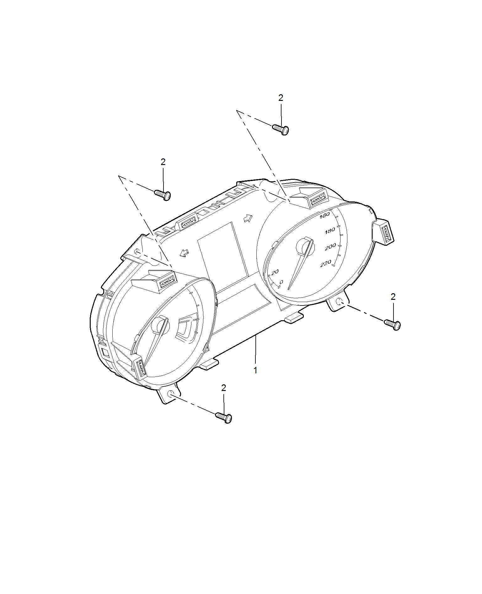 E711A028:INSTRUMENT PACK(MG5)