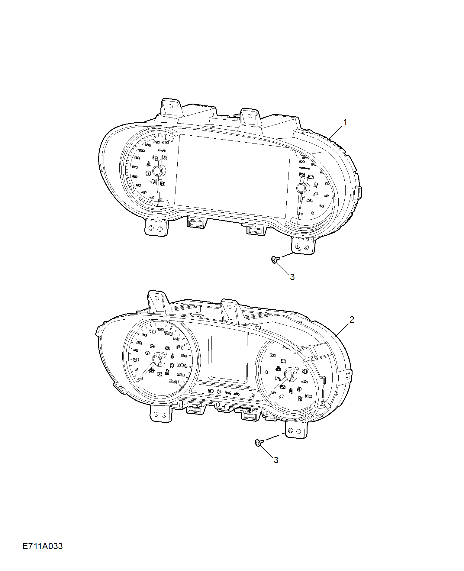 E711A033:INSTRUMENT PACK