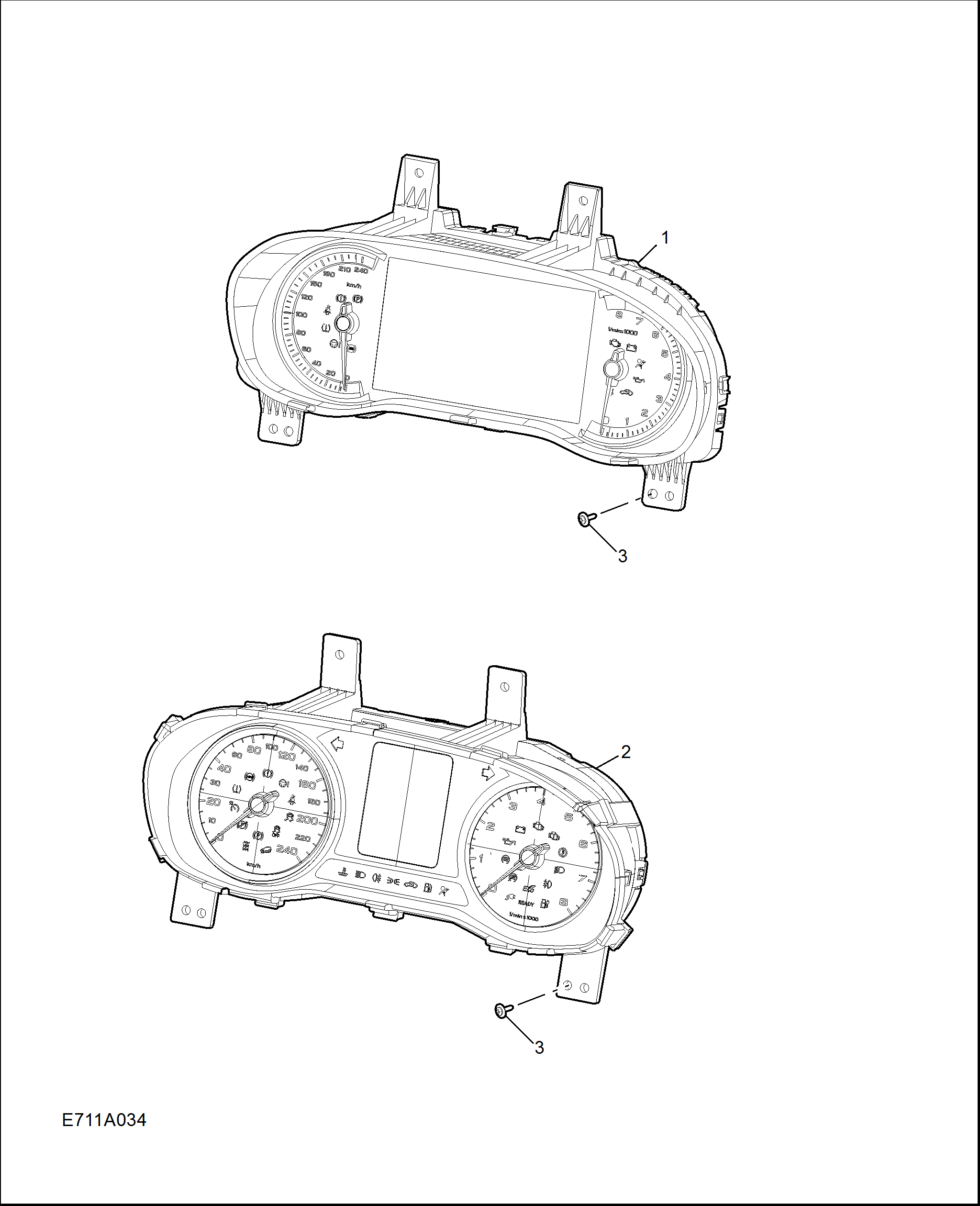 E711A034:INSTRUMENT PACK