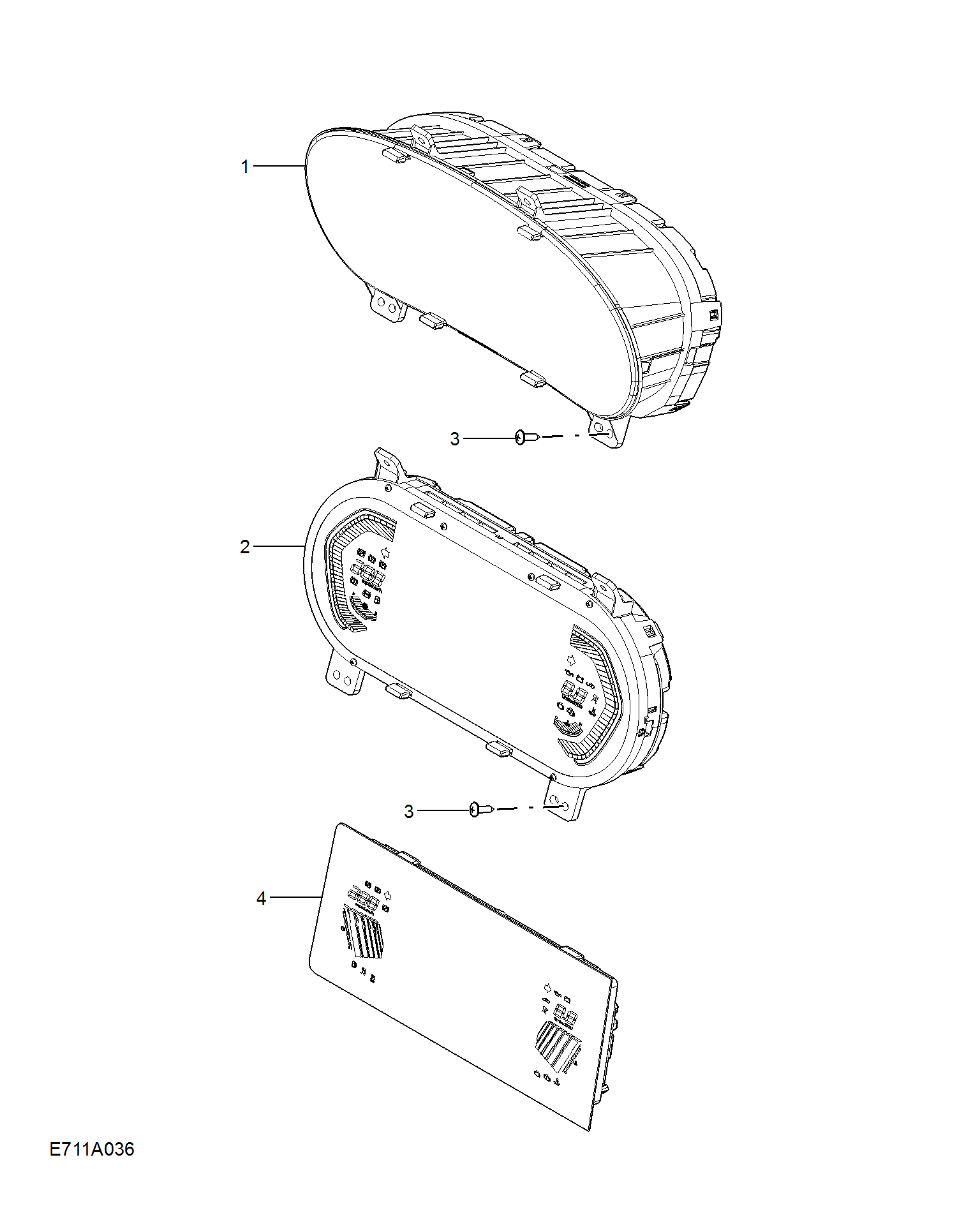 E711A036:INSTRUMENT PACK