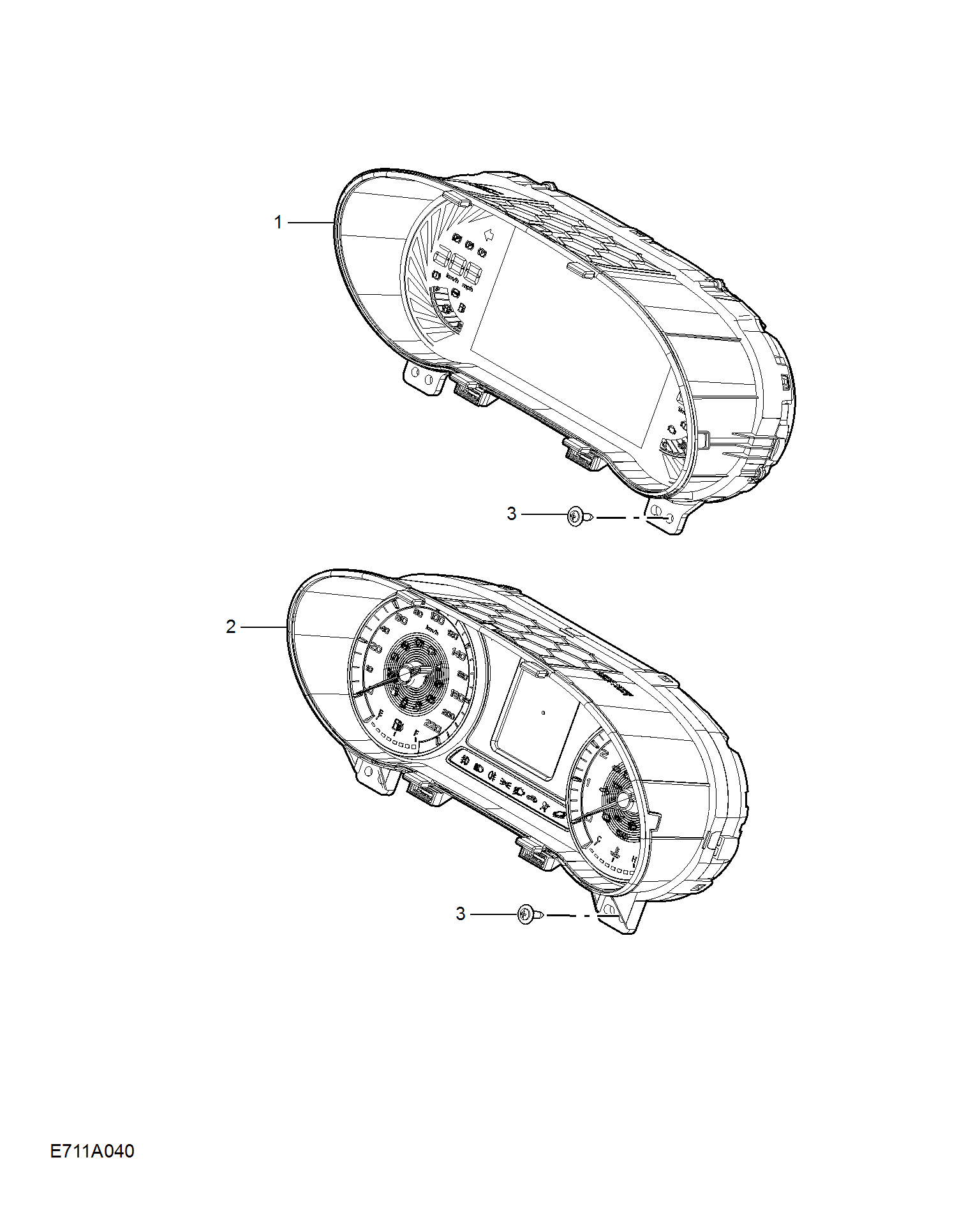 E711A040:INSTRUMENT PACK