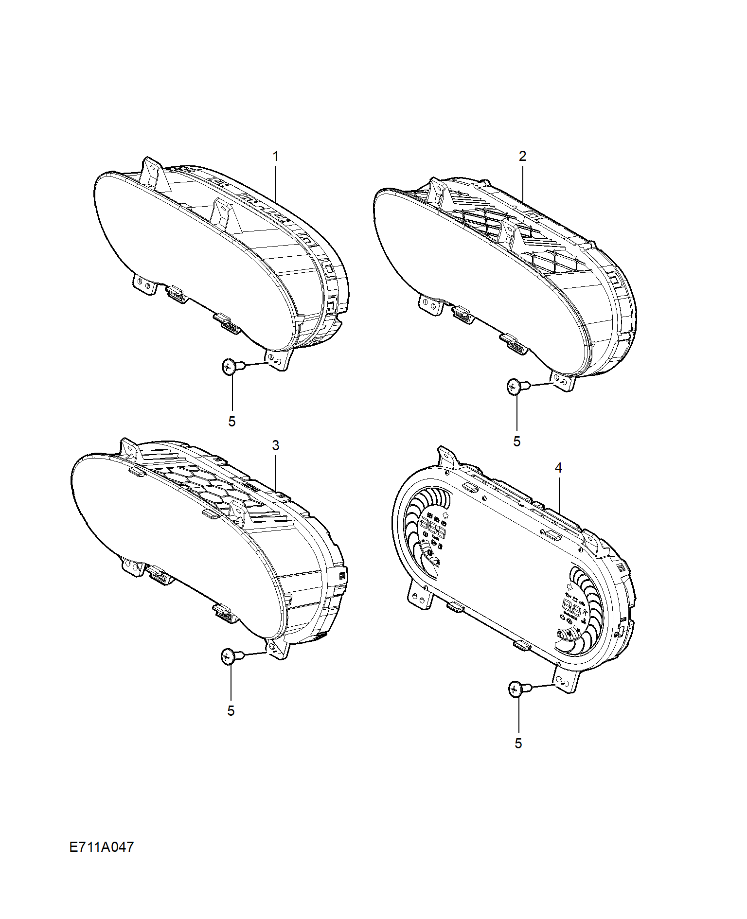 E711A047:INSTRUMENT PACK