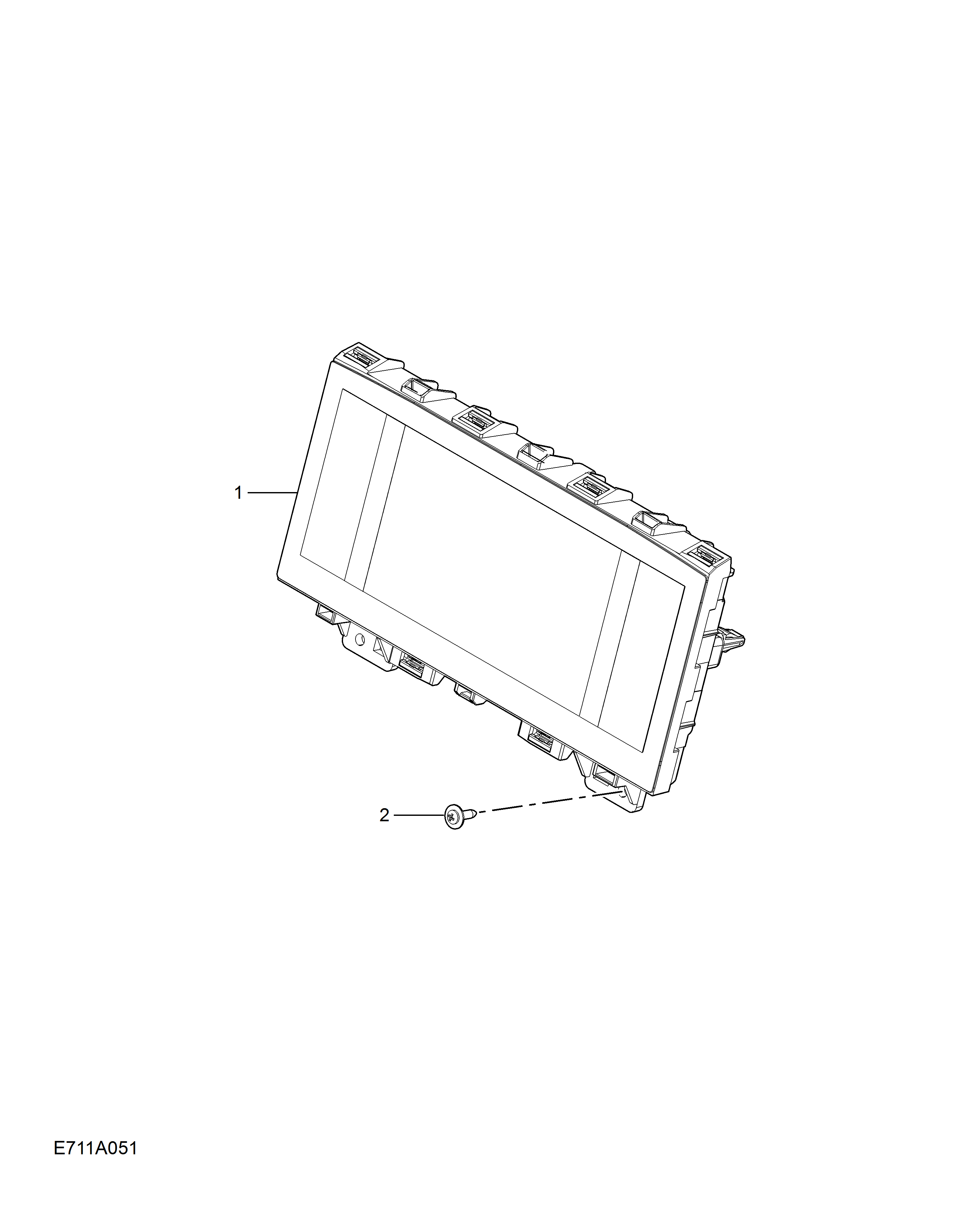 E711A051:INSTRUMENT PACK