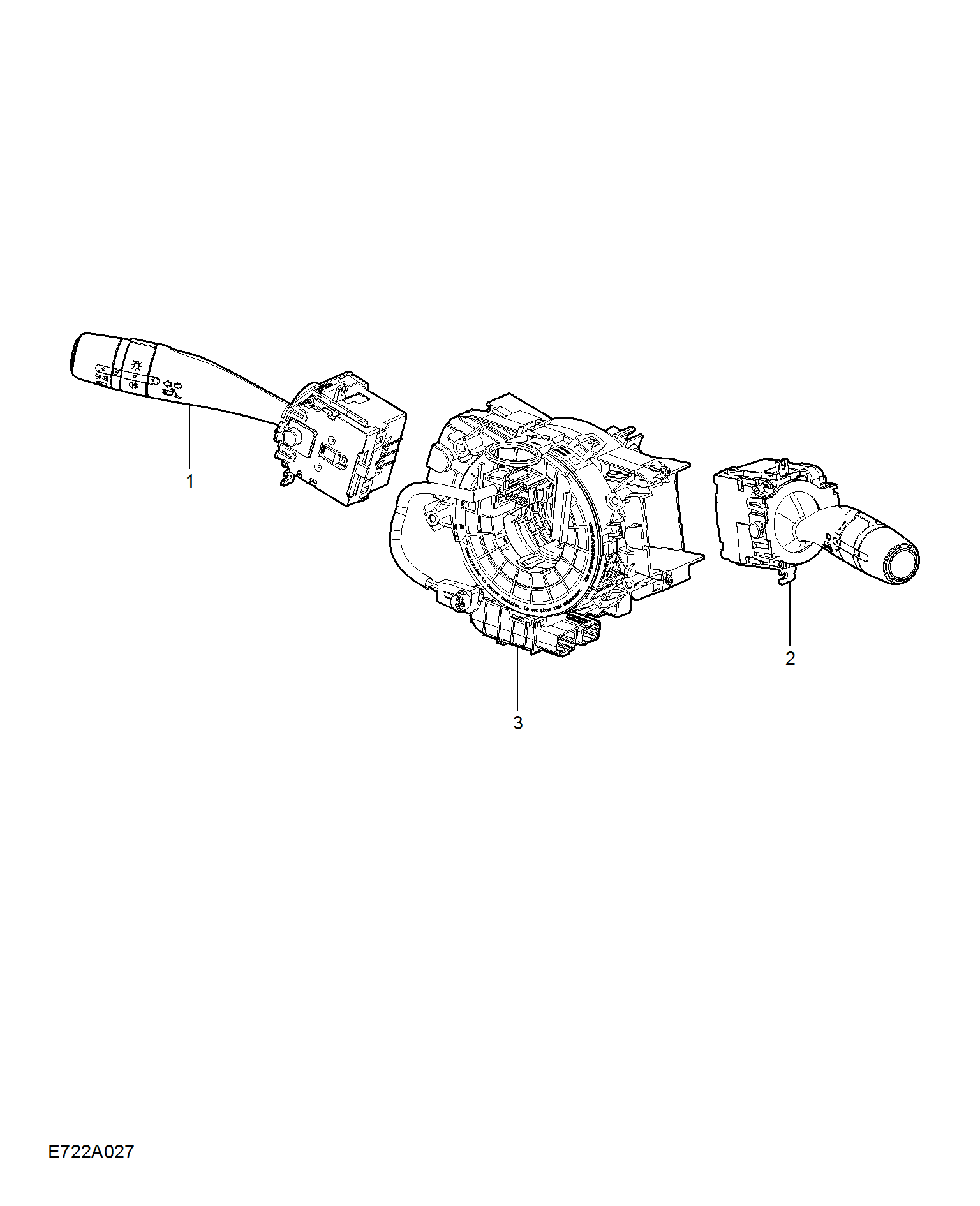 E722A027:MULTI-FUNCTION COLUMN SWITCH