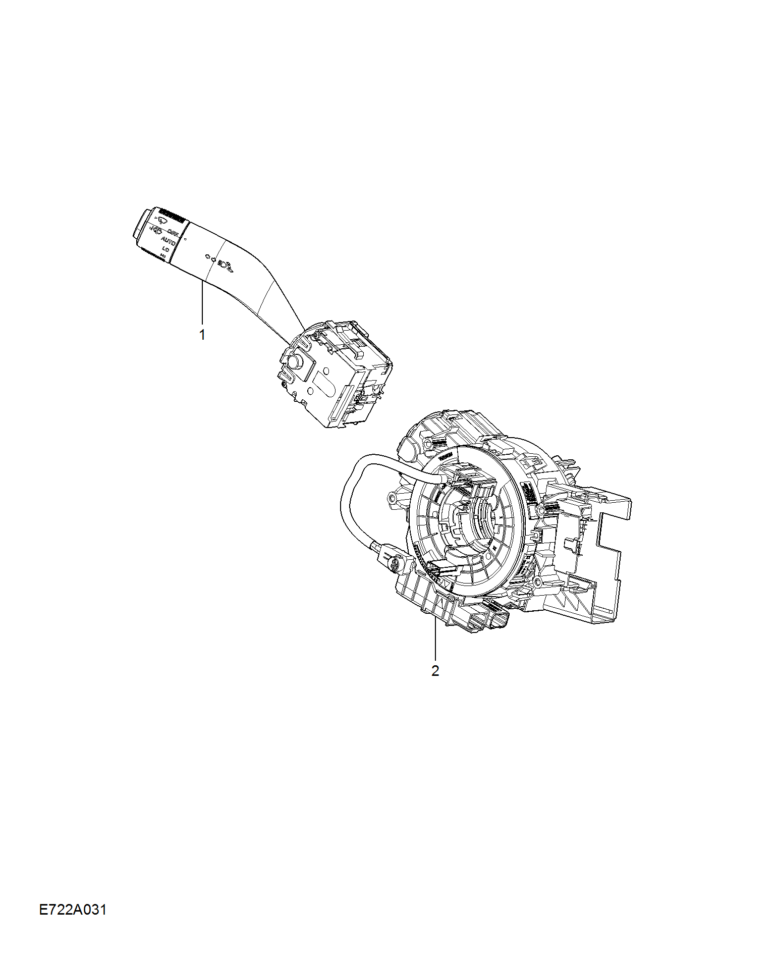 E722A031:MULTI-FUNCTION COLUMN SWITCH