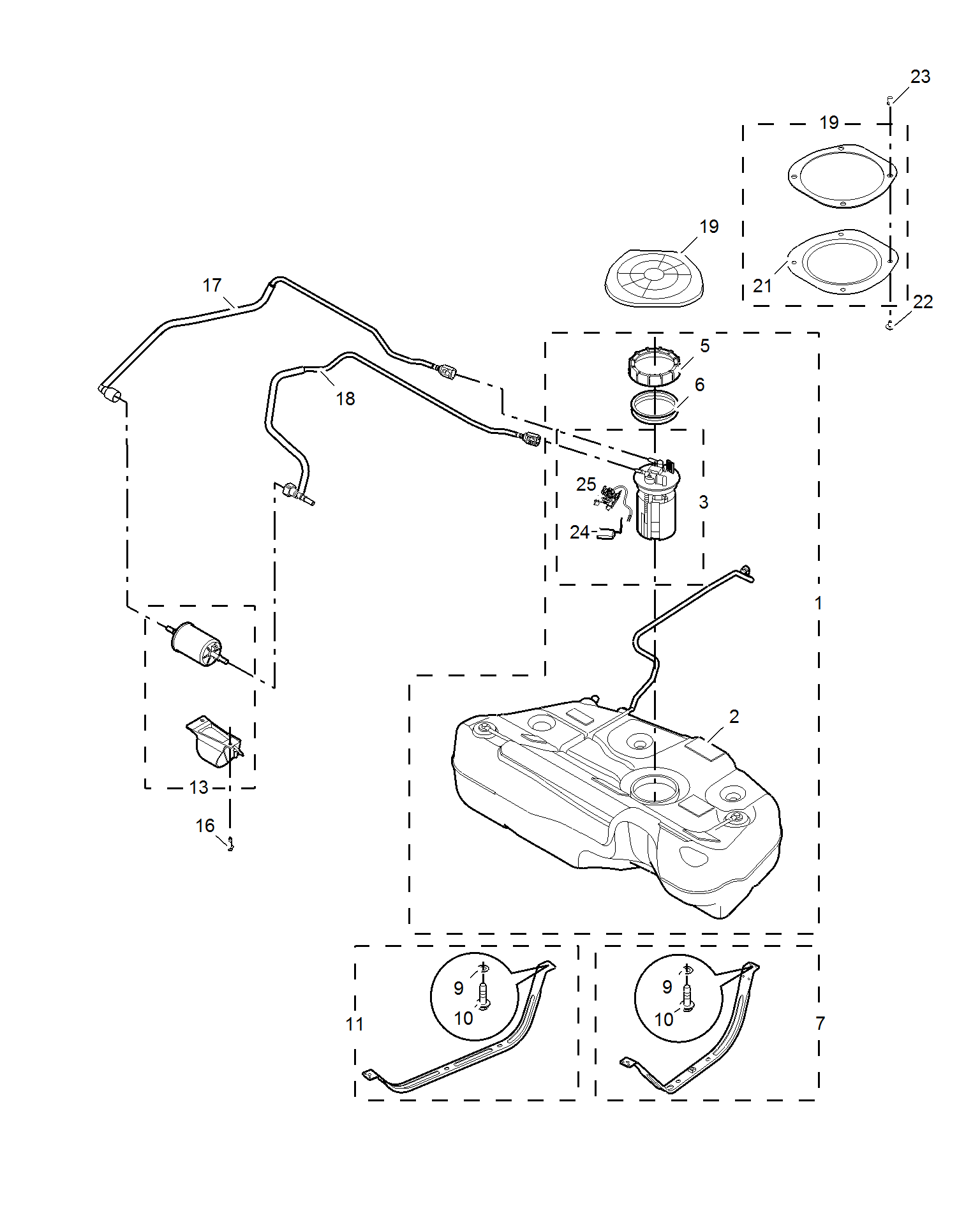 E951A001:FUEL TANK