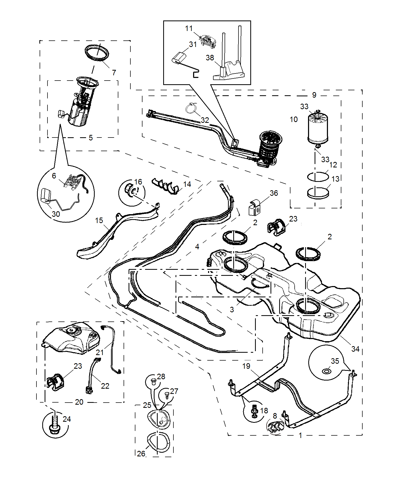 E951A014:FUEL TANK