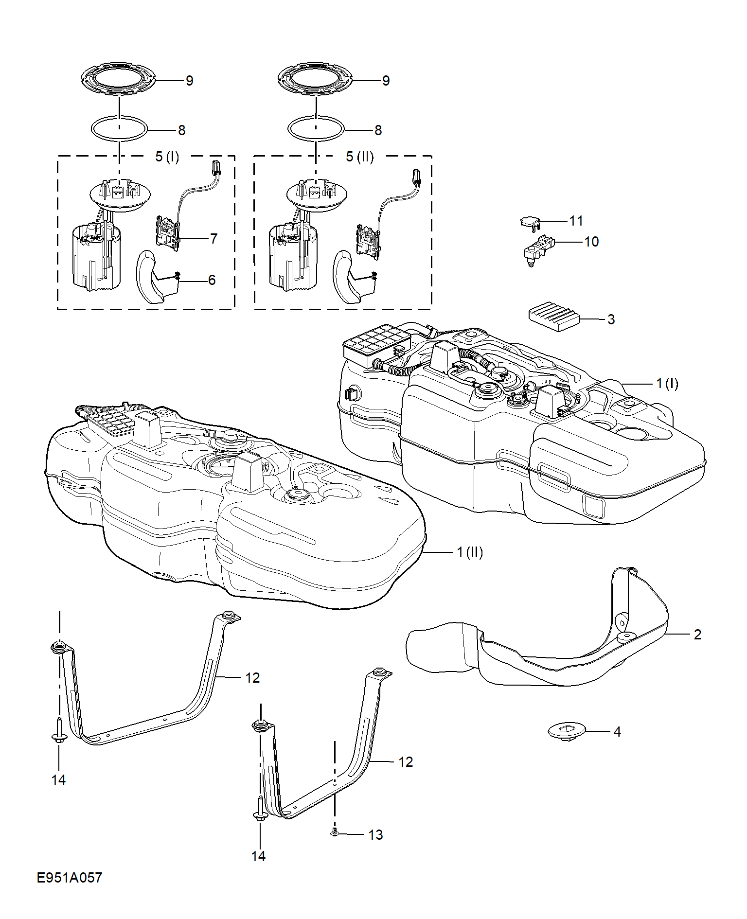 E951A057:FUEL TANK