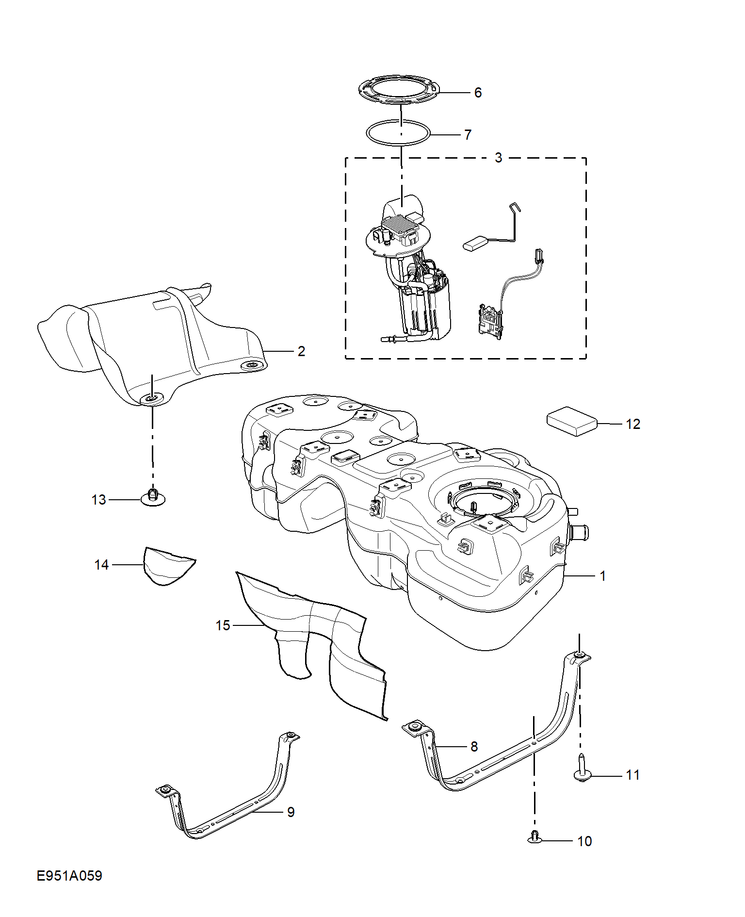 E951A059:FUEL TANK