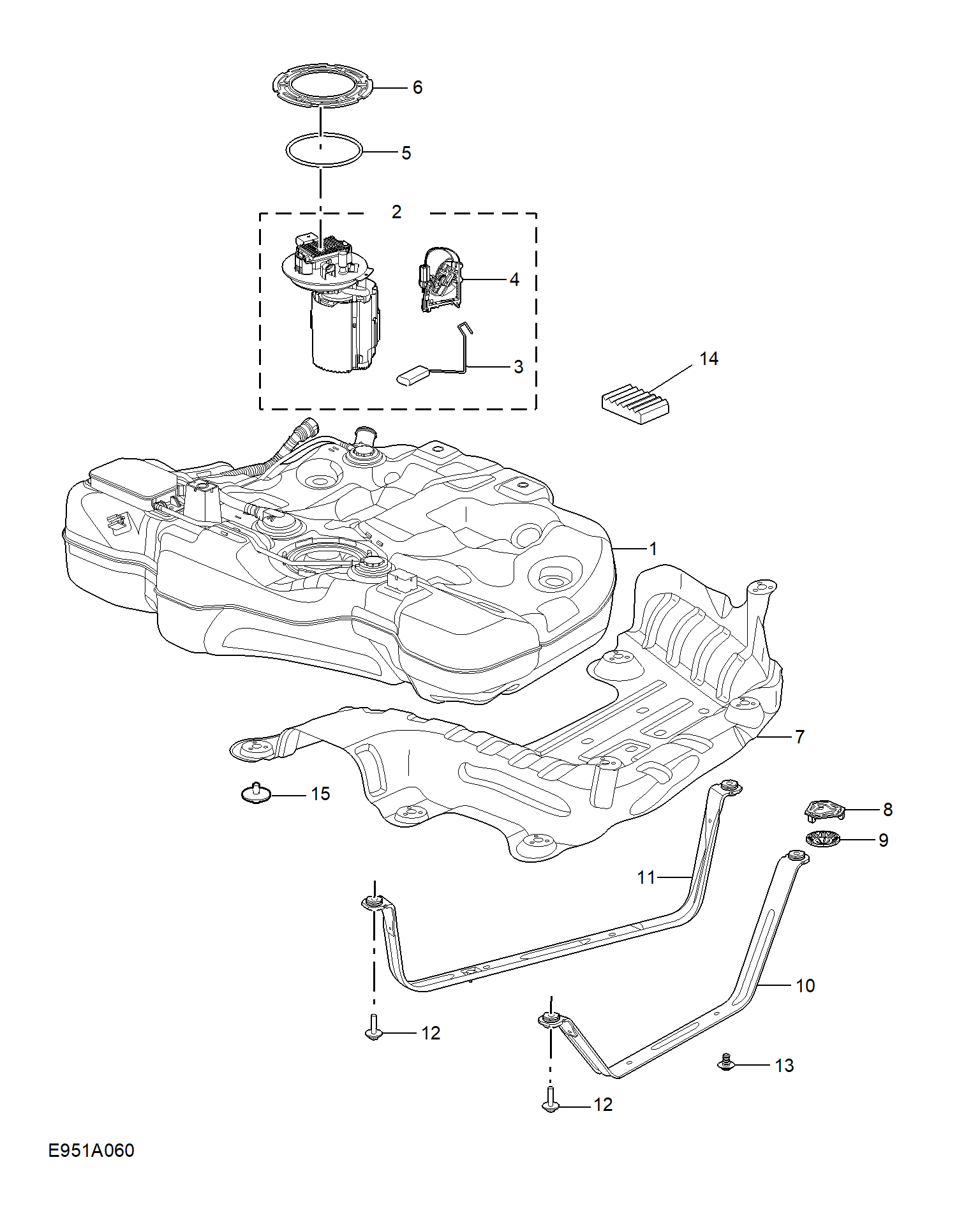 E951A060:FUEL TANK