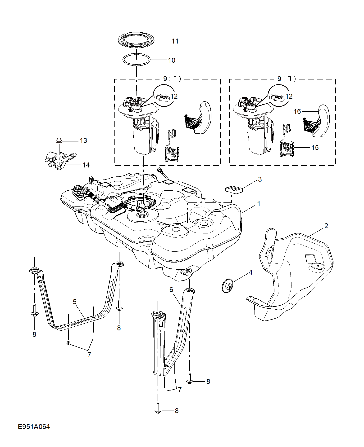 E951A064:FUEL TANK