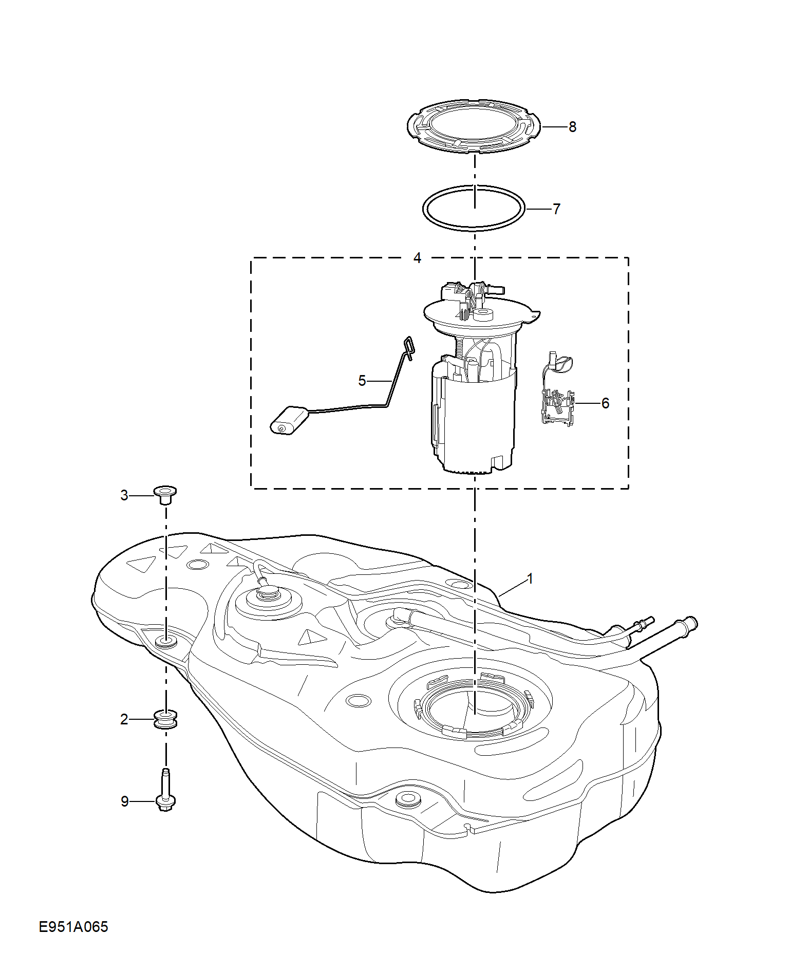 E951A065:FUEL TANK
