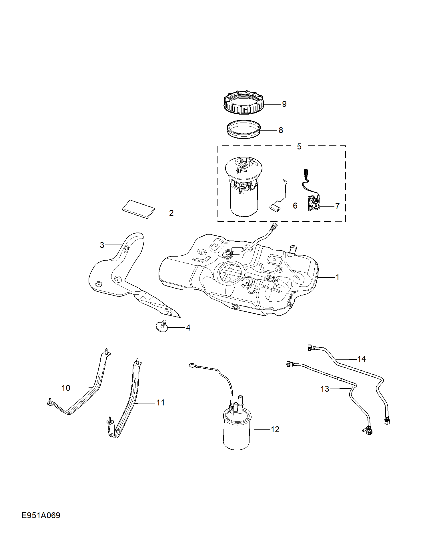 E951A069:FUEL TANK