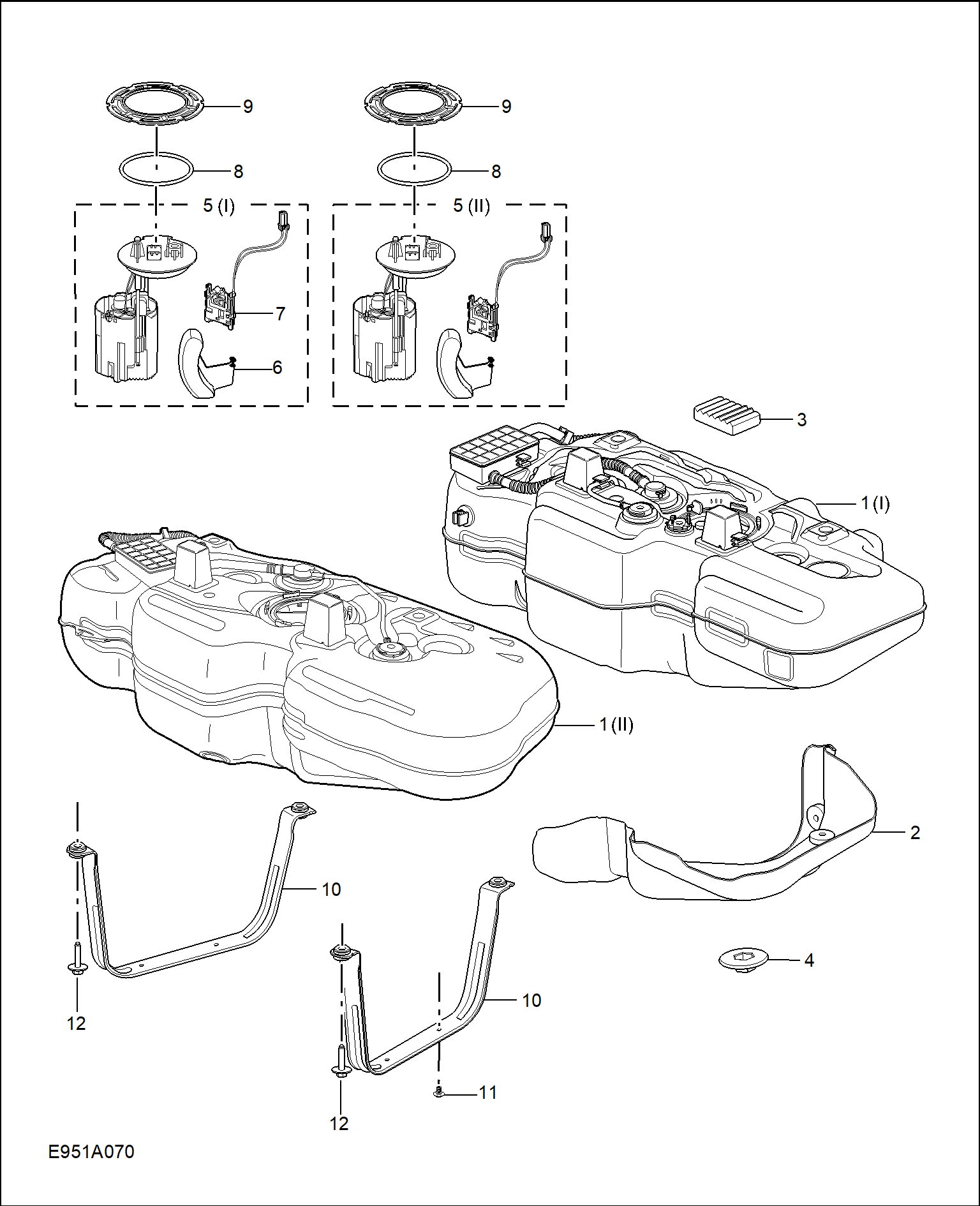 E951A070:FUEL TANK